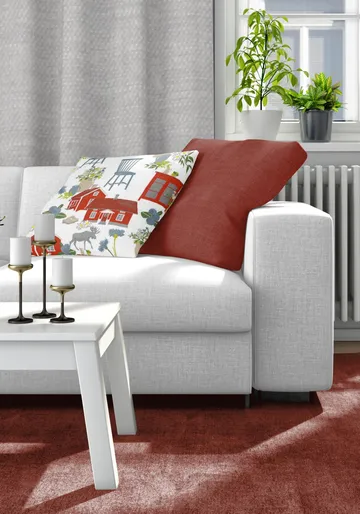 Strövtåg枕套47x47cm - 红色 - Arvidssons Textil
