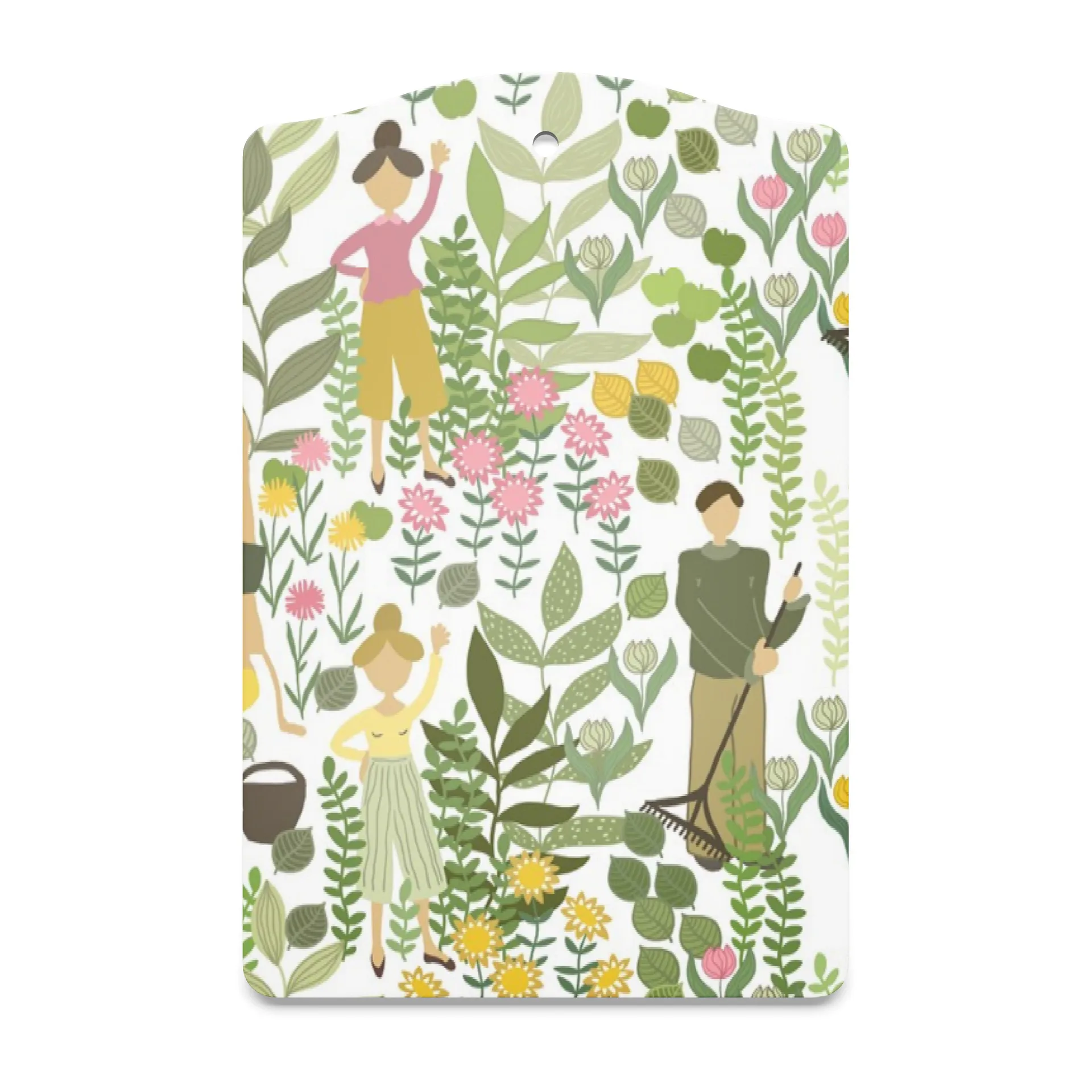 Trädgård serving tray 20x30 cm, 绿色 Arvidssons Textil