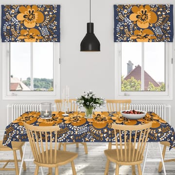 Vivoaka oilcloth - 橘色-蓝色 - Arvidssons Textil