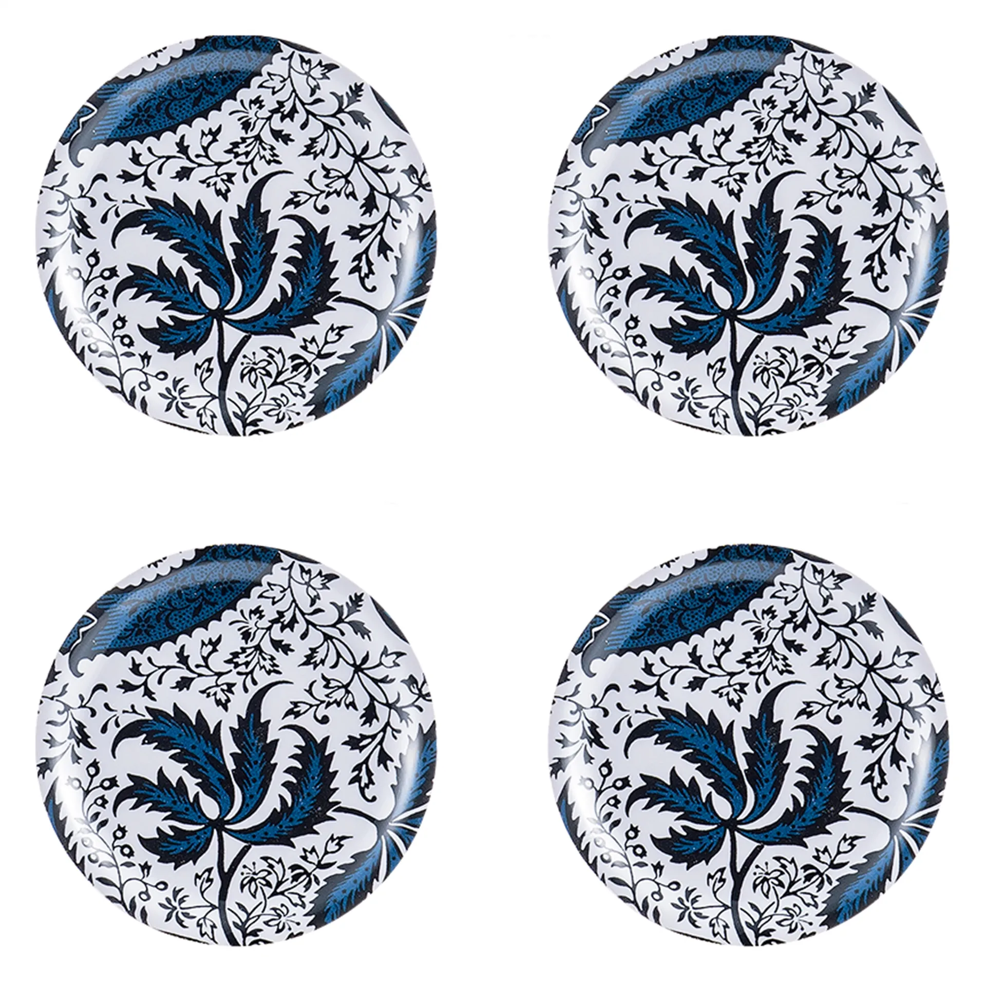 Indian Indigo coaster 四件套装, Ø 11 cm Åry Home
