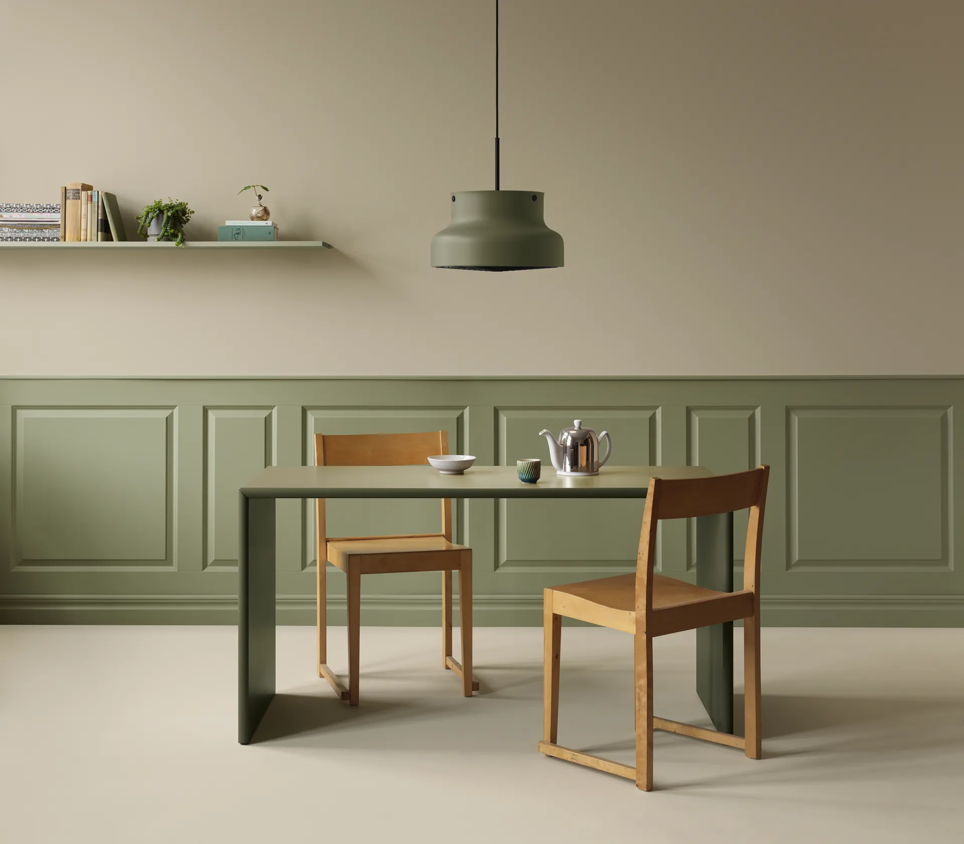 Bumling 灯 400 mm, Powder 绿色 Ateljé Lyktan