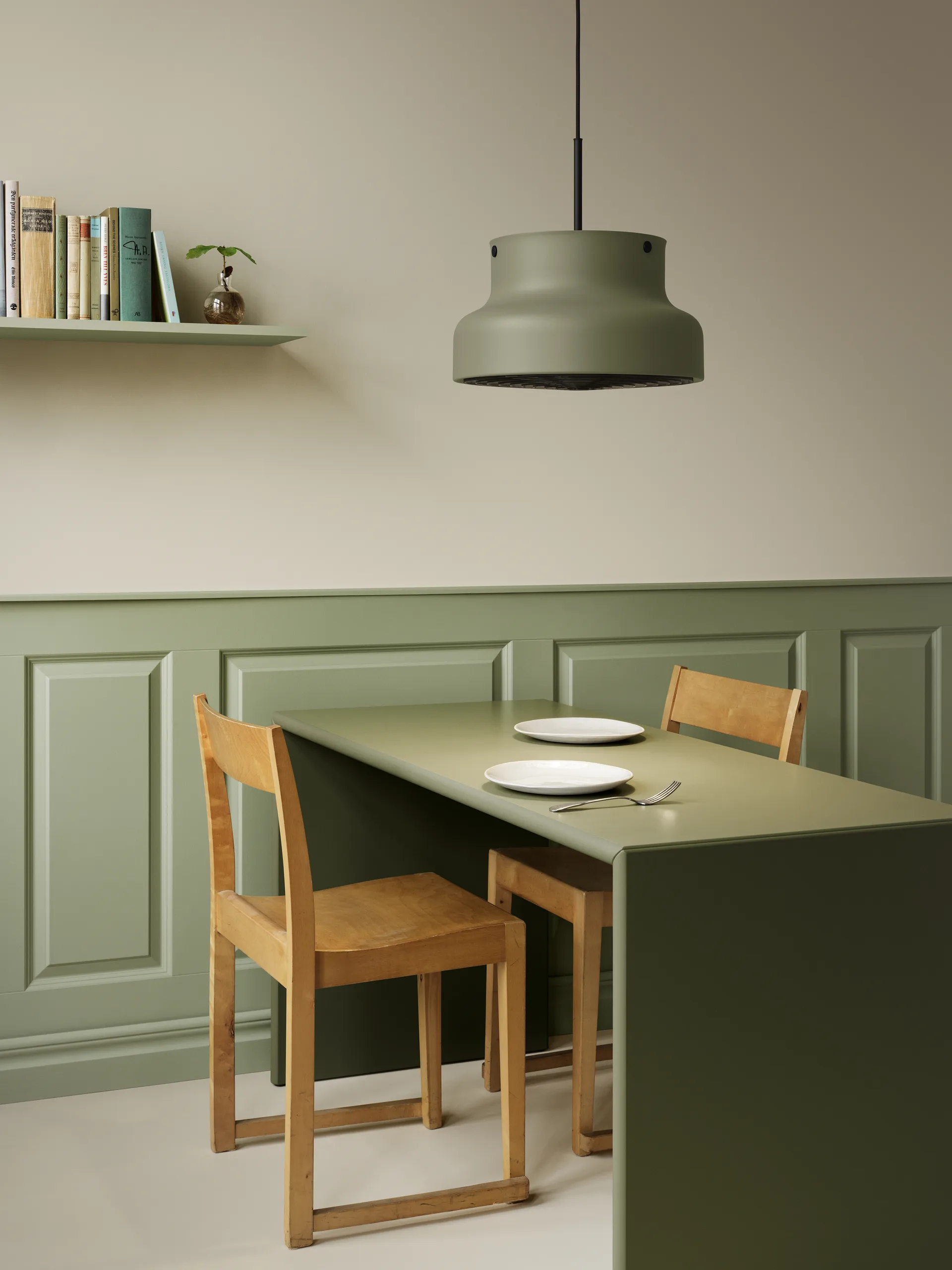 Bumling 灯 400 mm, Powder 绿色 Ateljé Lyktan