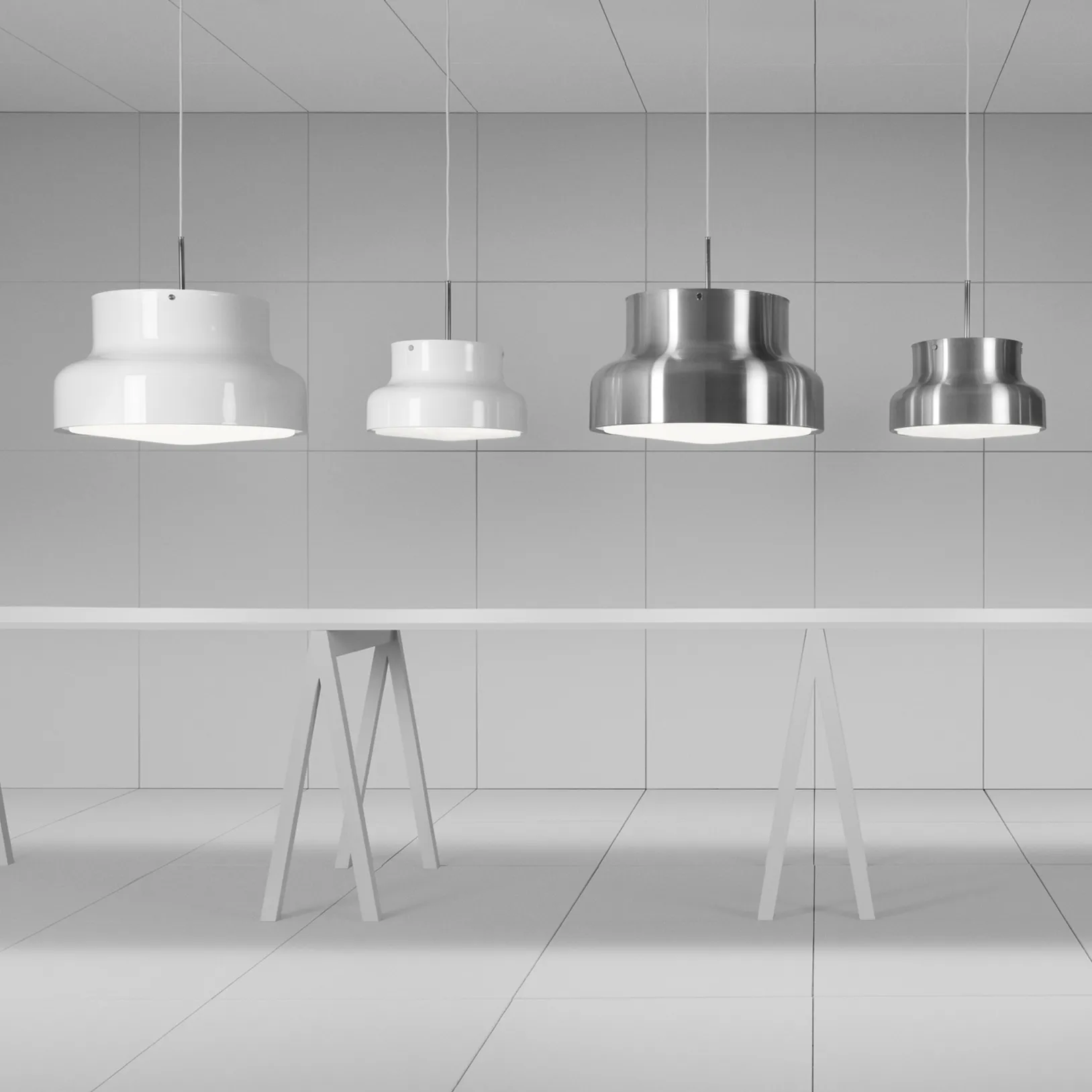 Bumling 灯 大 600 mm, 白色 Ateljé Lyktan