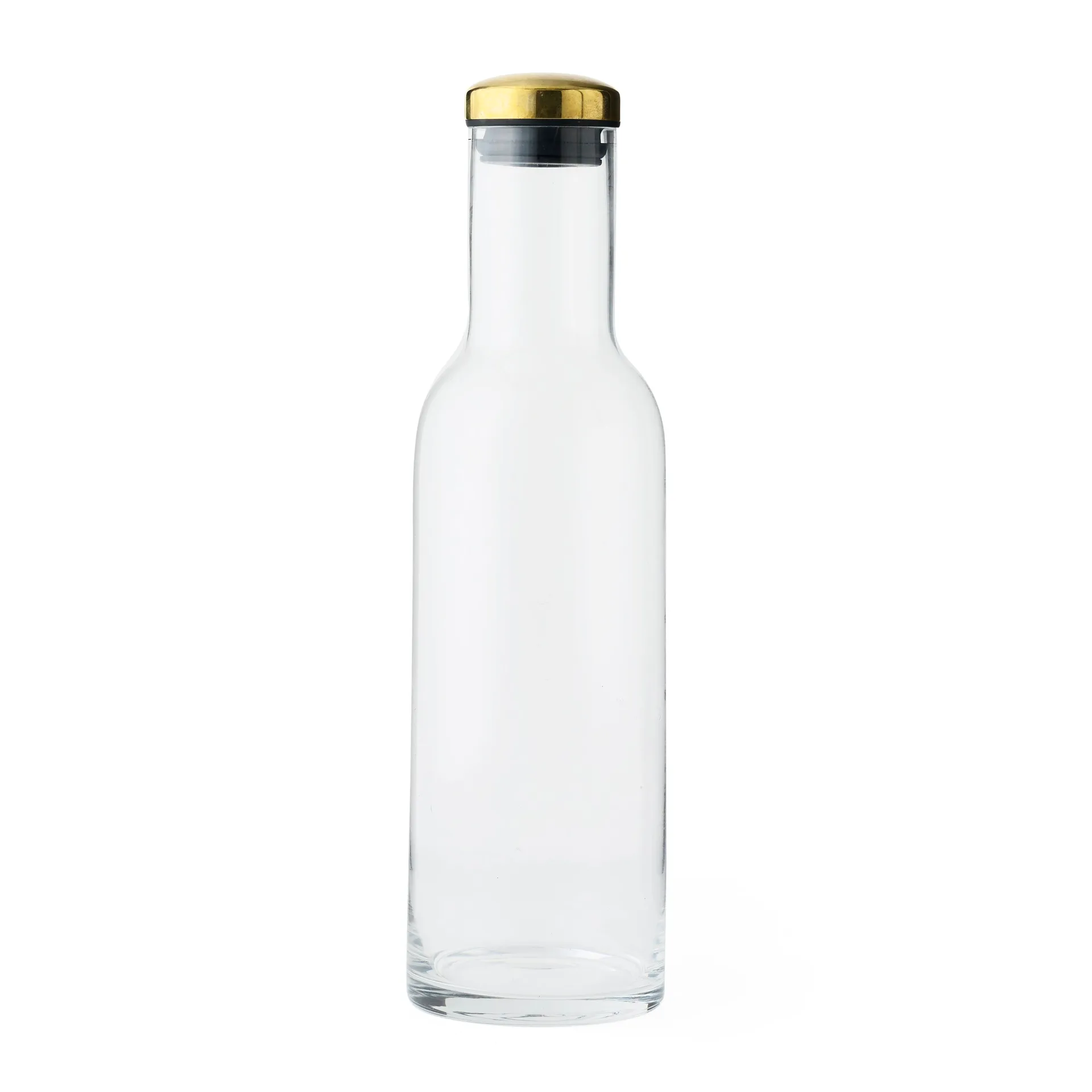 瓶式冷水壶1L, 玻璃_黄铜色 Audo Copenhagen