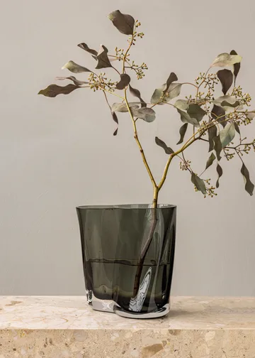 Aer 花瓶19cm - 烟灰色 - Audo Copenhagen