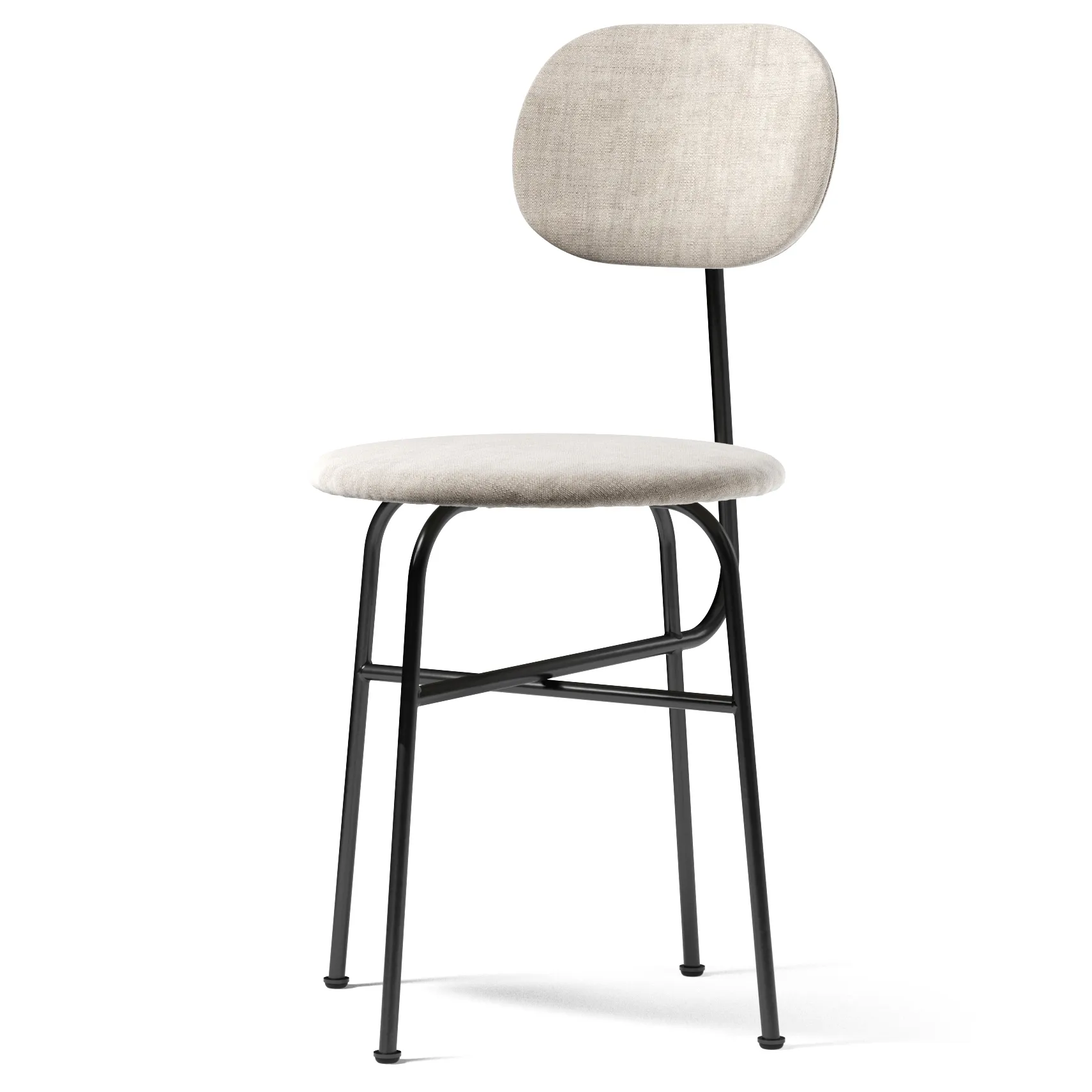 Afteroom 椅子 black legs fabric seat, maple 222 Audo Copenhagen