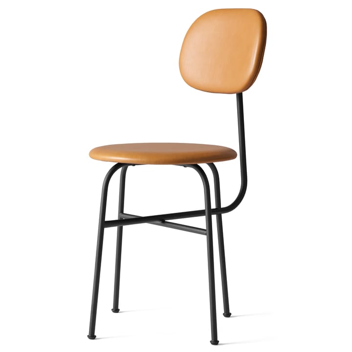 Afteroom 椅子 black legs leather seat, dakar 0250 Audo Copenhagen