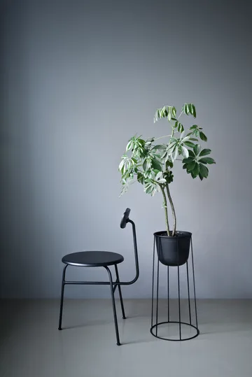 Afteroom 椅子 leather seat 4 legs - 黑色-黑色 - Audo Copenhagen