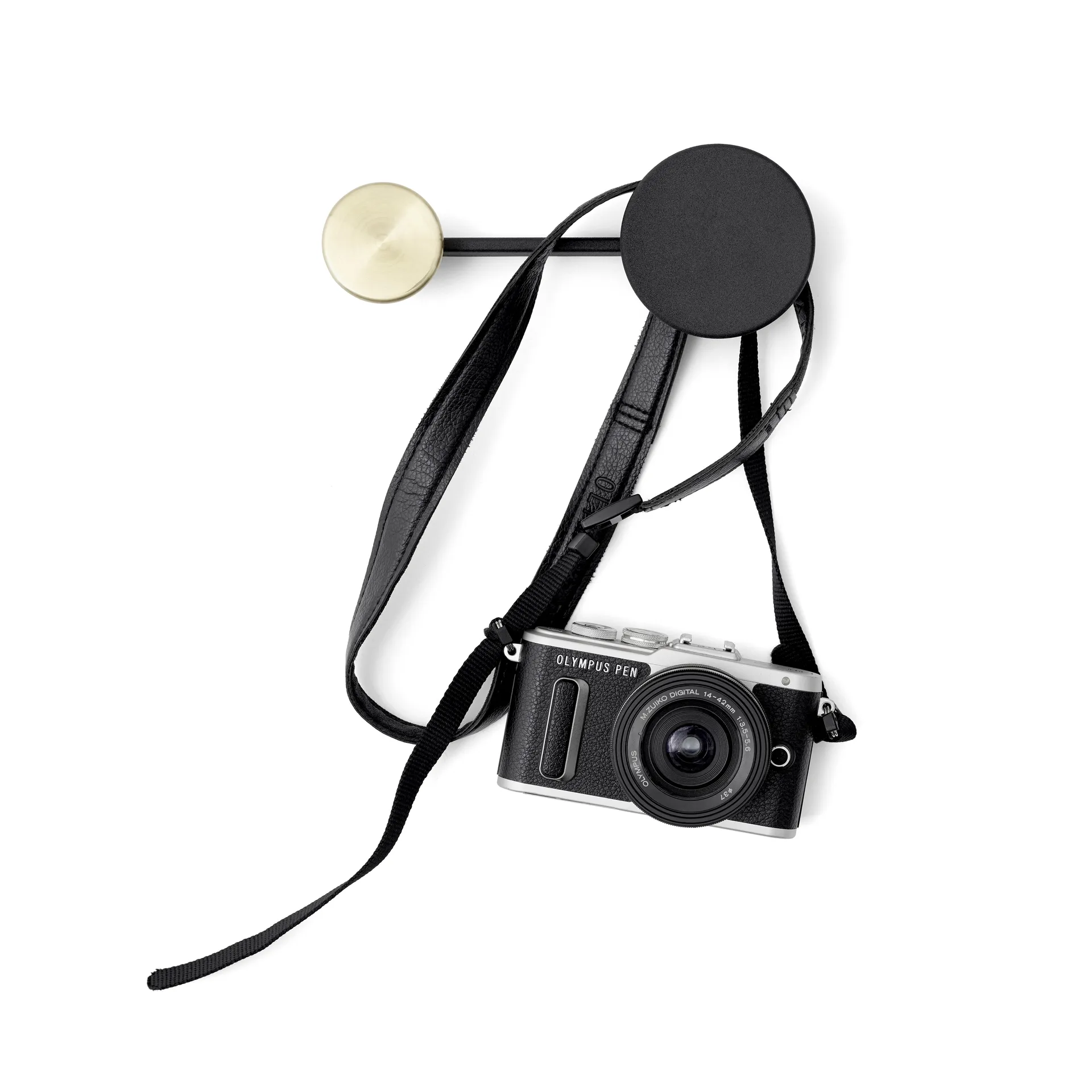 Afteroom 衣架 小号, 黑色 黄铜色 Audo Copenhagen