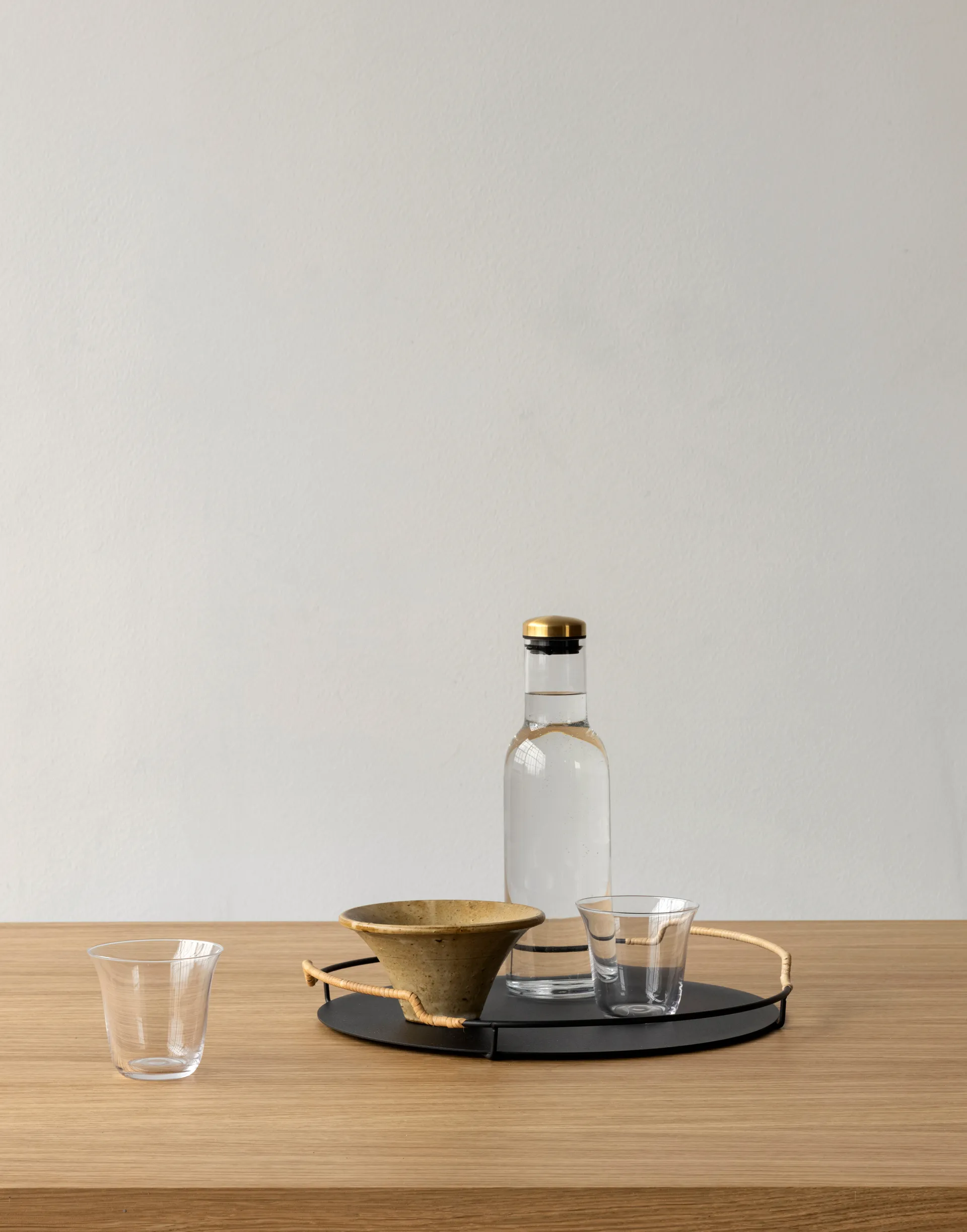 Balcony 托盘 Ø36.5 cm, 黑色 Audo Copenhagen