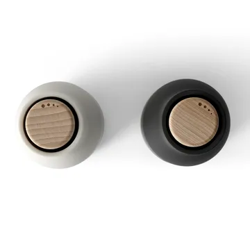 Bottle Grinder 香料研磨器 2个装 - 梣木碳色_山毛榉木盖 - Audo Copenhagen