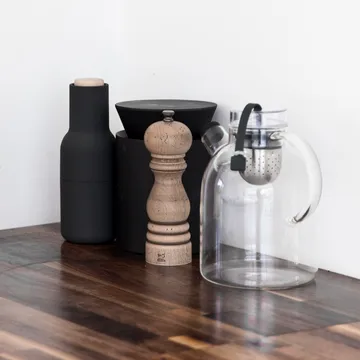 Bottle Grinder 香料研磨器 2个装 - 梣木碳色_山毛榉木盖 - Audo Copenhagen