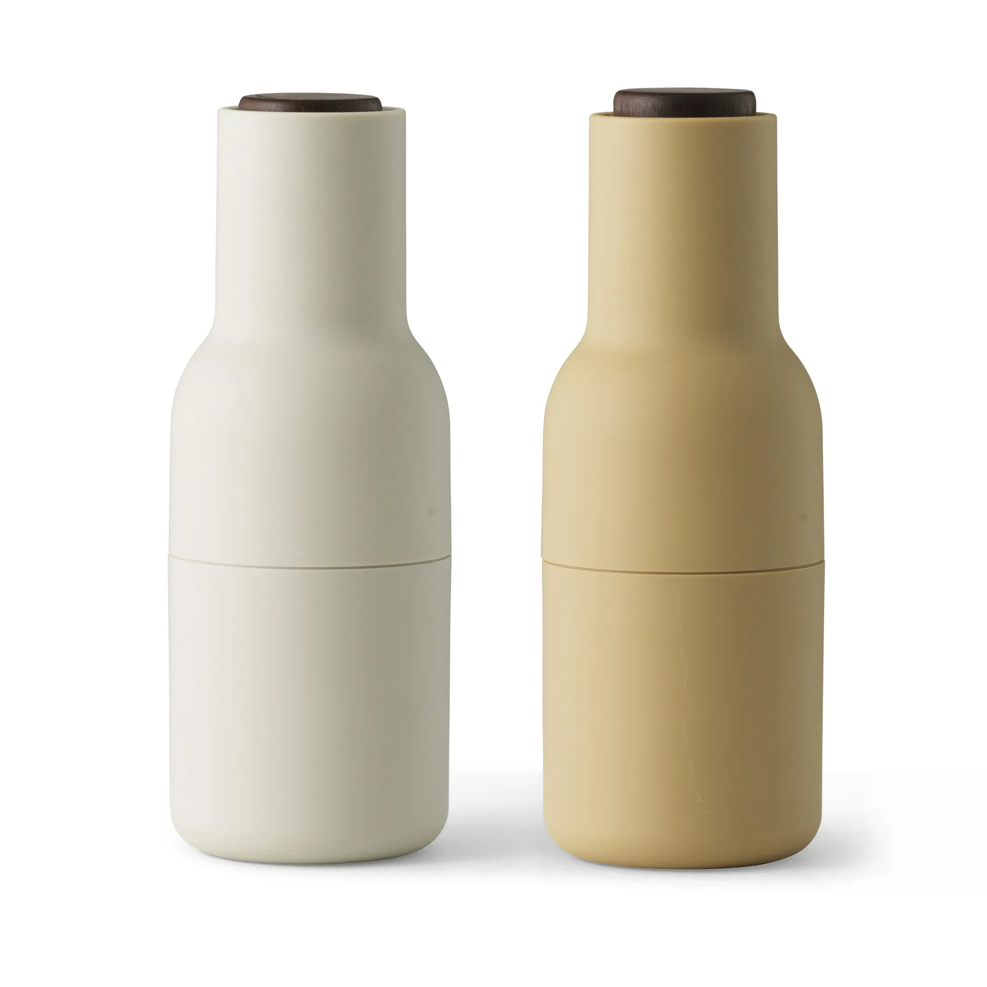 Bottle Grinder 香料研磨器 2个装, 大麦色_胡桃木 Audo Copenhagen