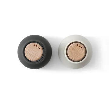 Bottle Grinder 香料研磨器 小型 2件装 - 白蜡木_碳色_山毛榉木 - Audo Copenhagen