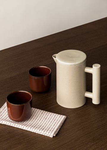 Byasa linen 餐巾纸 45x45 cm - Burnt sienna - Audo Copenhagen