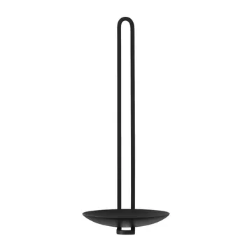 Clip 壁挂茶蜡座 20cm - 黑色 - Audo Copenhagen