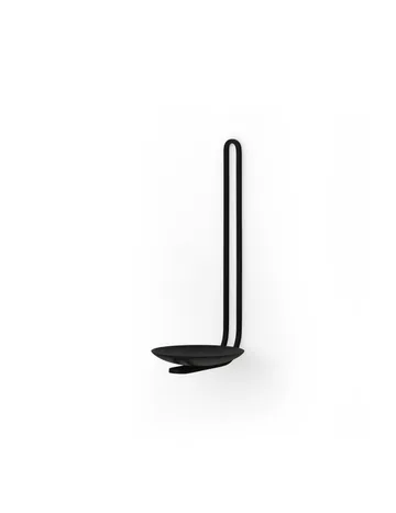 Clip 壁挂茶蜡座 20cm - 黑色 - Audo Copenhagen