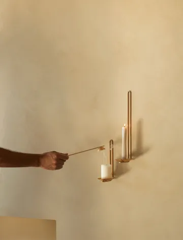 Clip 壁挂烛台 34cm - 黄铜 - Audo Copenhagen