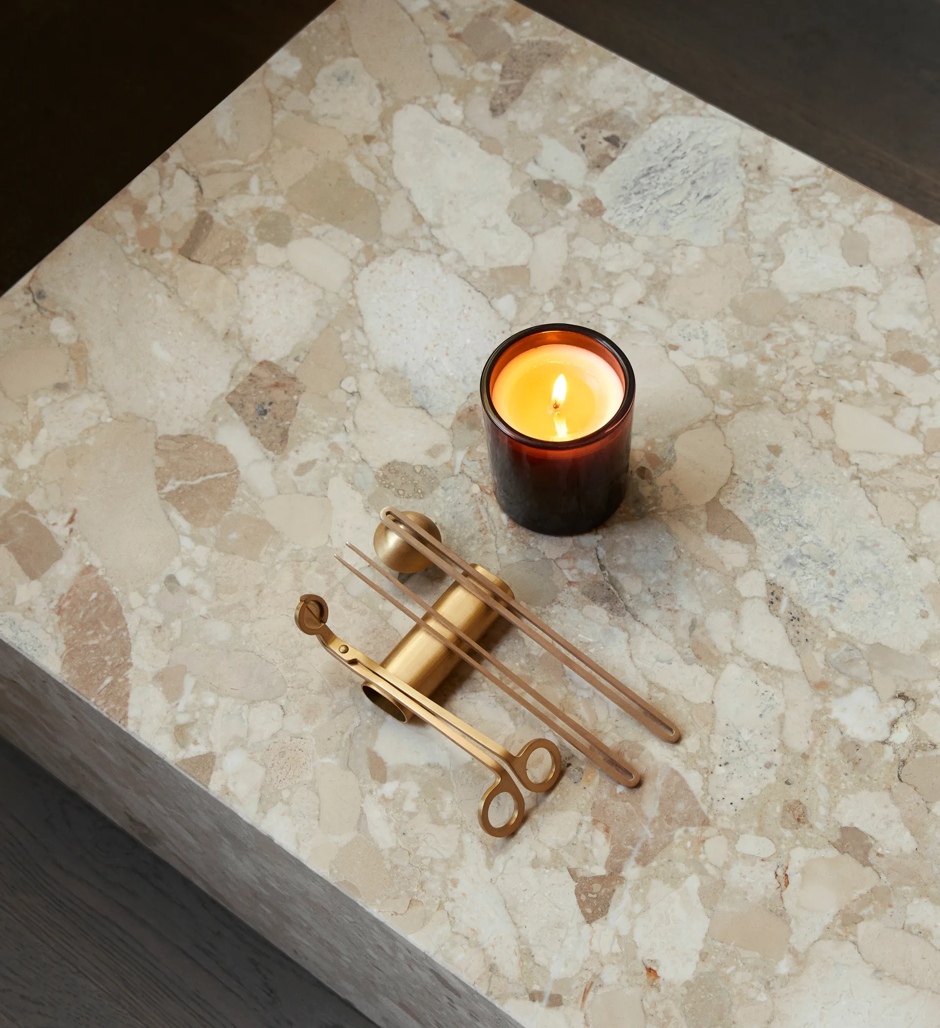 Clip 蜡烛工具套装 4件套, 黄铜色 Audo Copenhagen