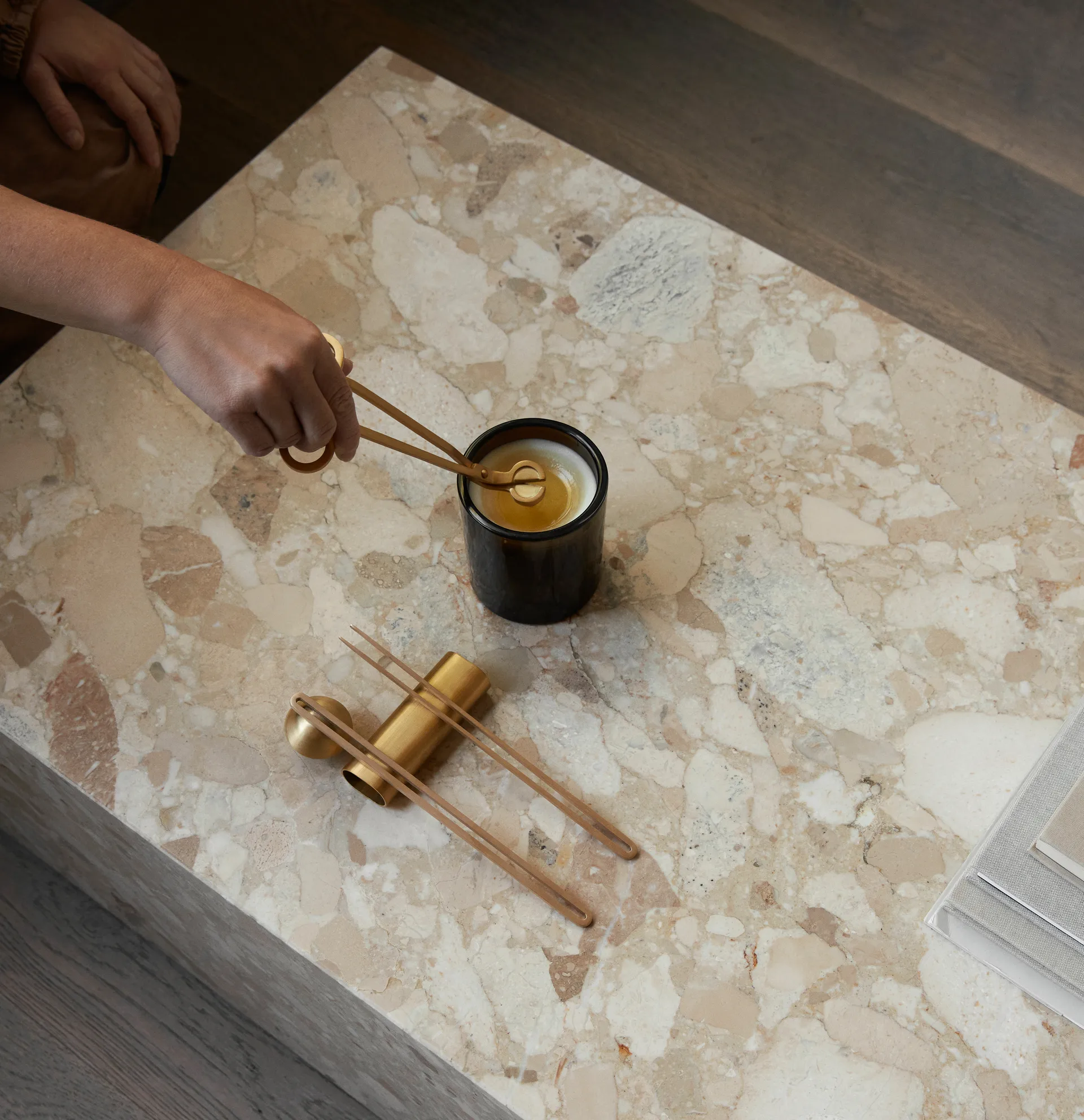 Clip 蜡烛工具套装 4件套, 黄铜色 Audo Copenhagen