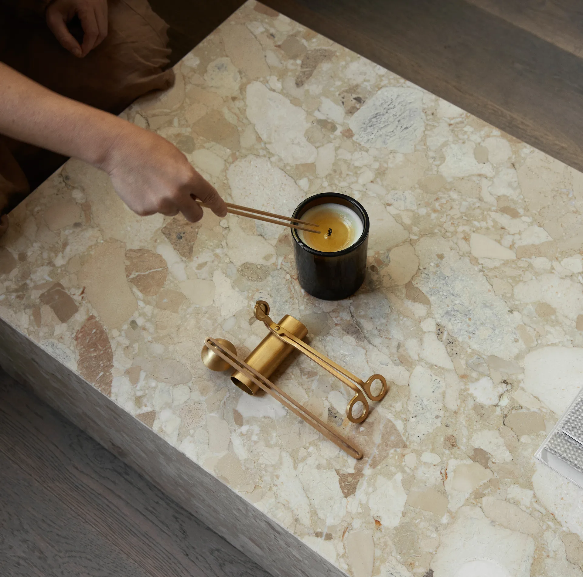 Clip 蜡烛工具套装 4件套, 黄铜色 Audo Copenhagen