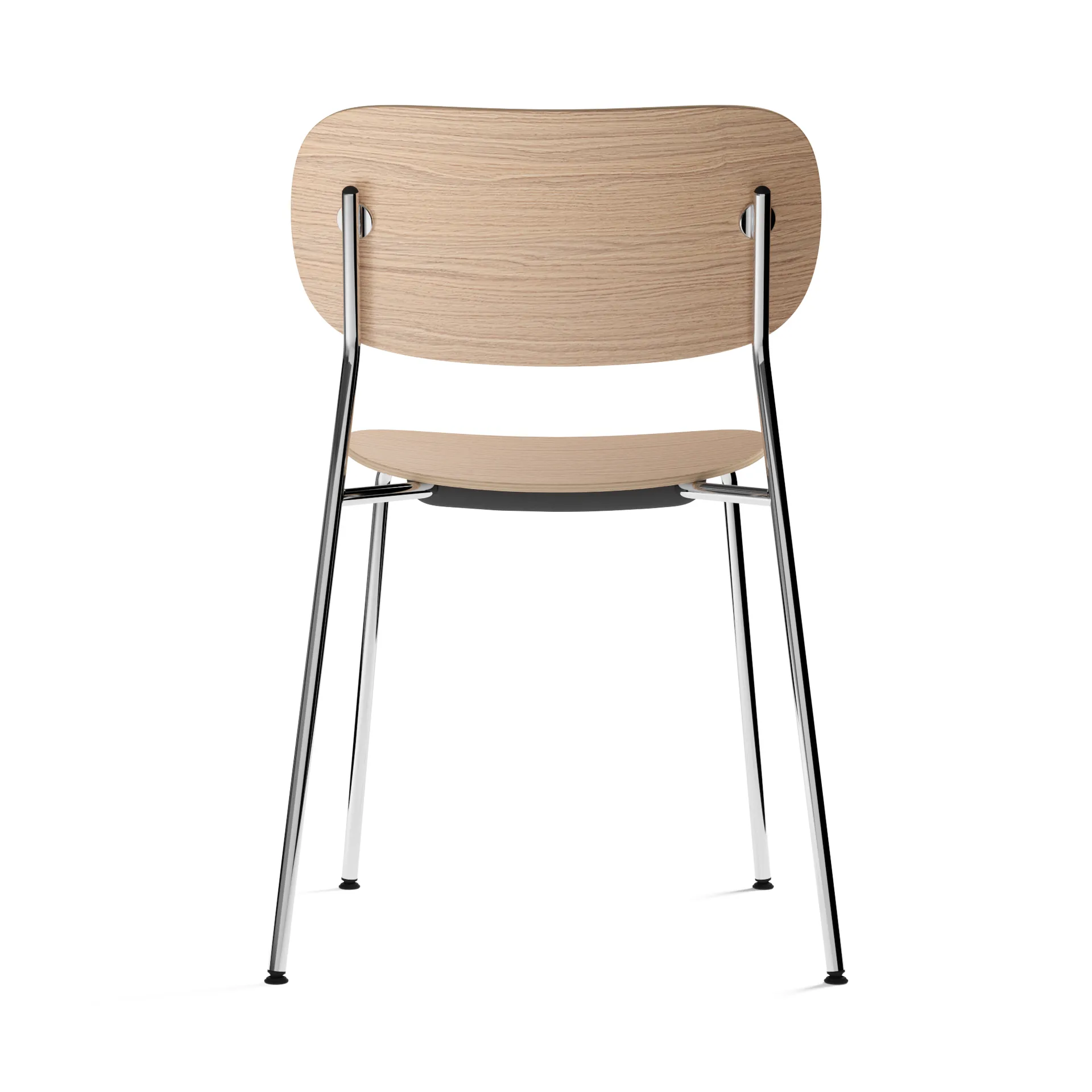 Co 椅子 chromed legs, oak Audo Copenhagen