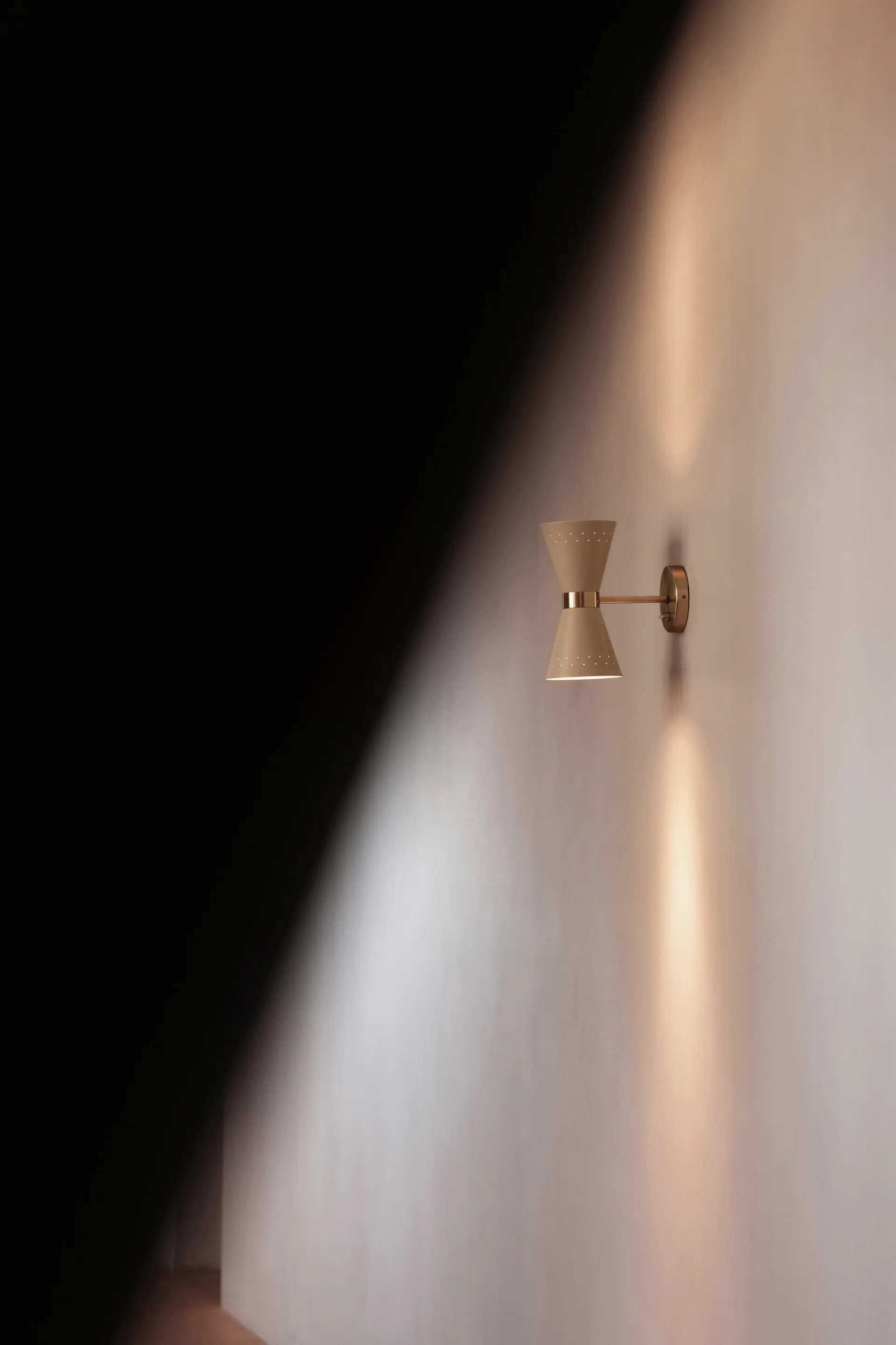 Collector 壁灯 25 cm, 奶油色 Audo Copenhagen