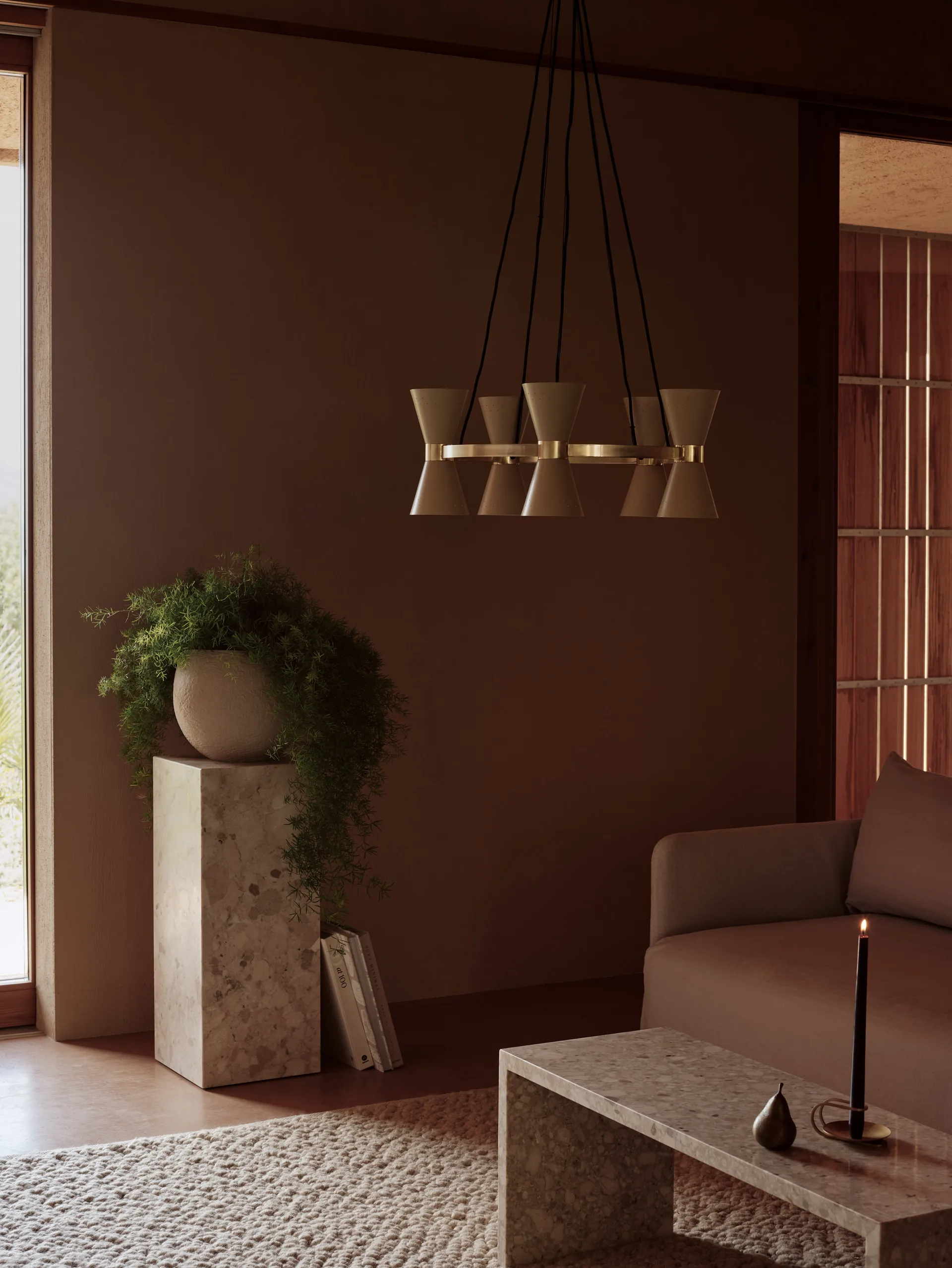 Collector 枝形吊灯 5, Crème Audo Copenhagen