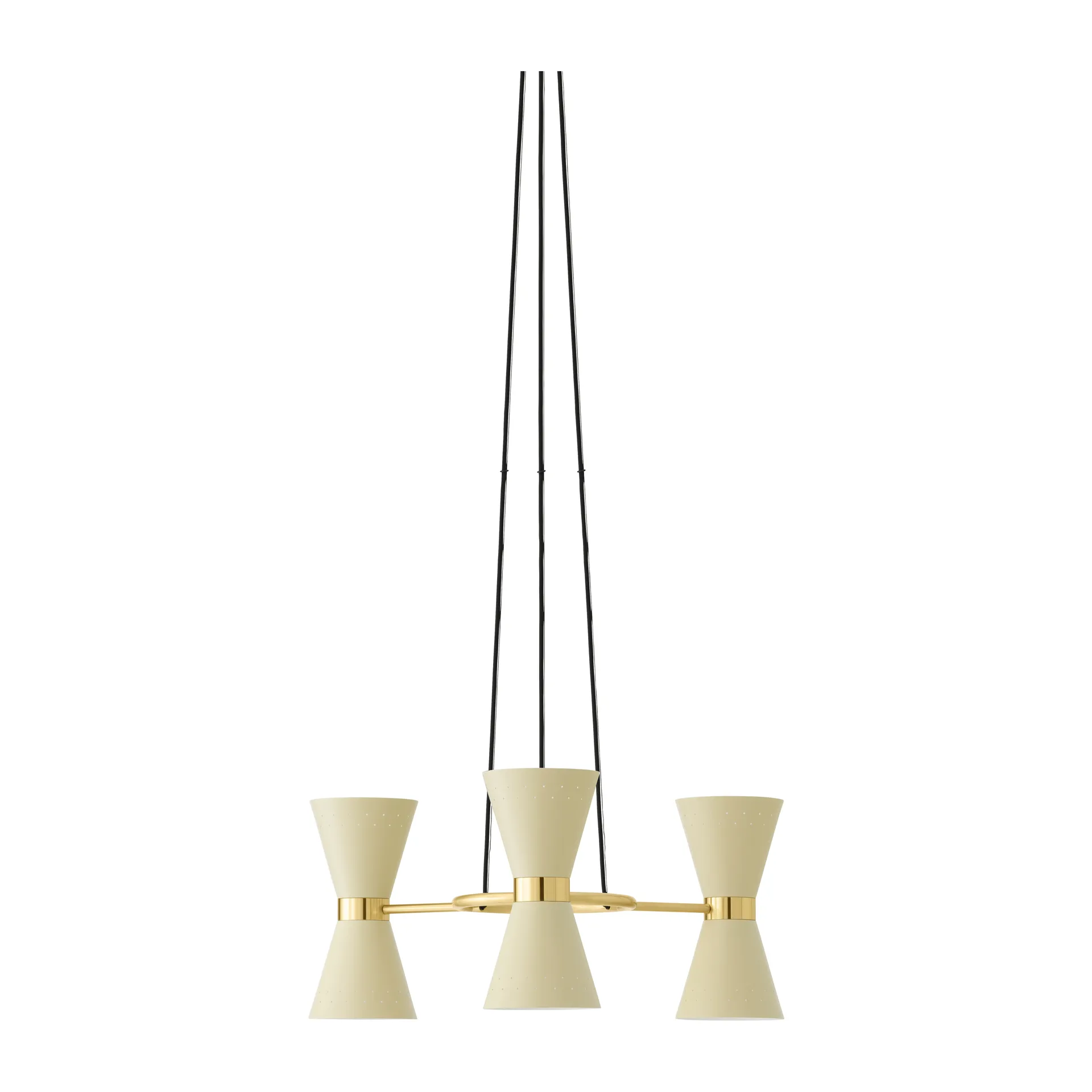 Collector枝形吊灯3, 奶油色 Audo Copenhagen