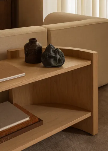 Crescent 月牙 置物架 - 未处理橡木_150x60cm - Audo Copenhagen