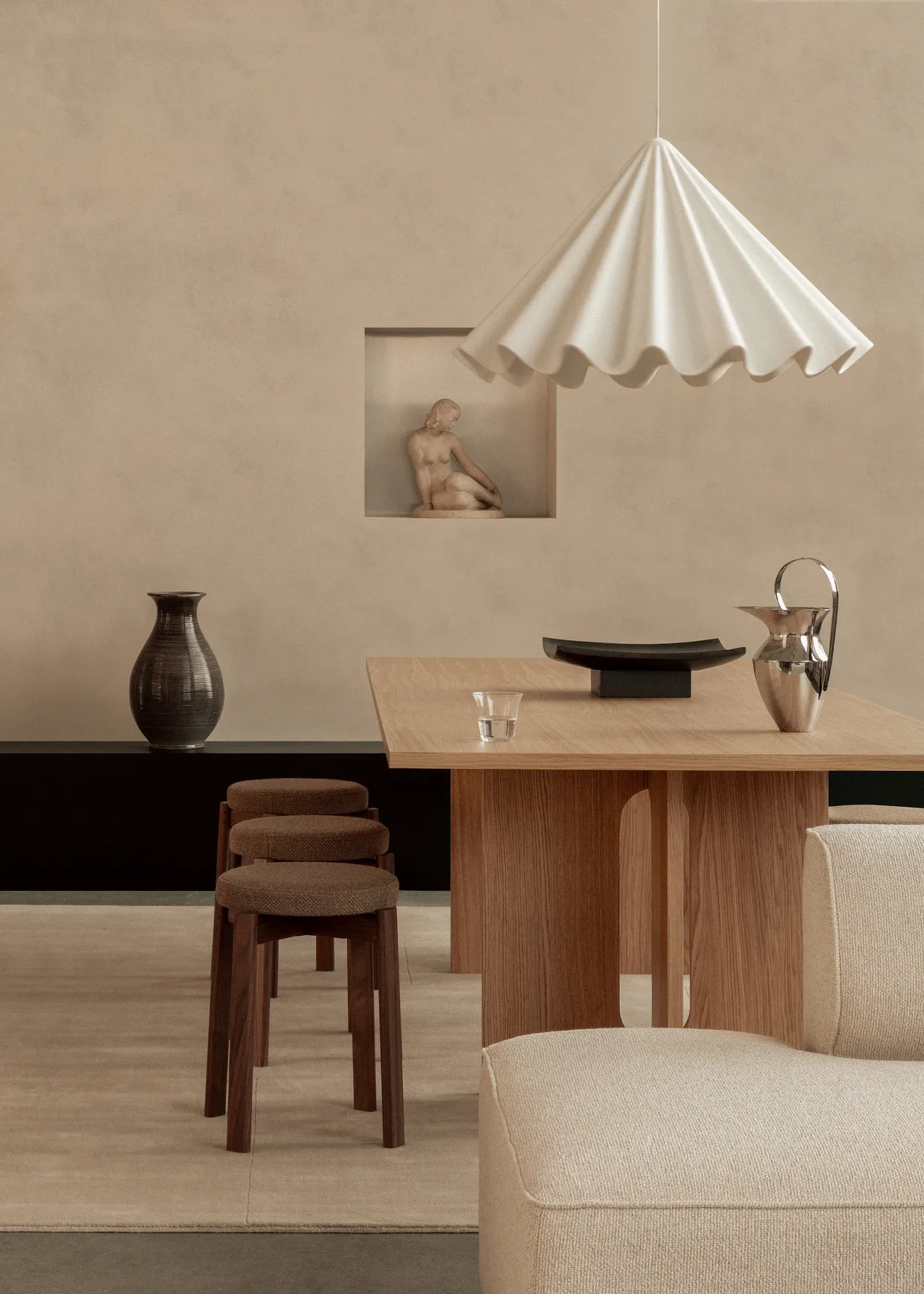 Dancing吊灯Ø95cm, 米白色 Audo Copenhagen