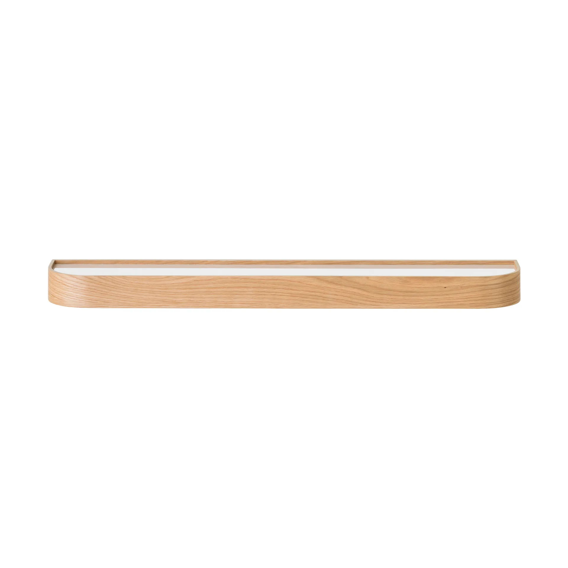 Epoch 带挂钩置物架 118cm, 天然橡木_雾面玻璃 Audo Copenhagen