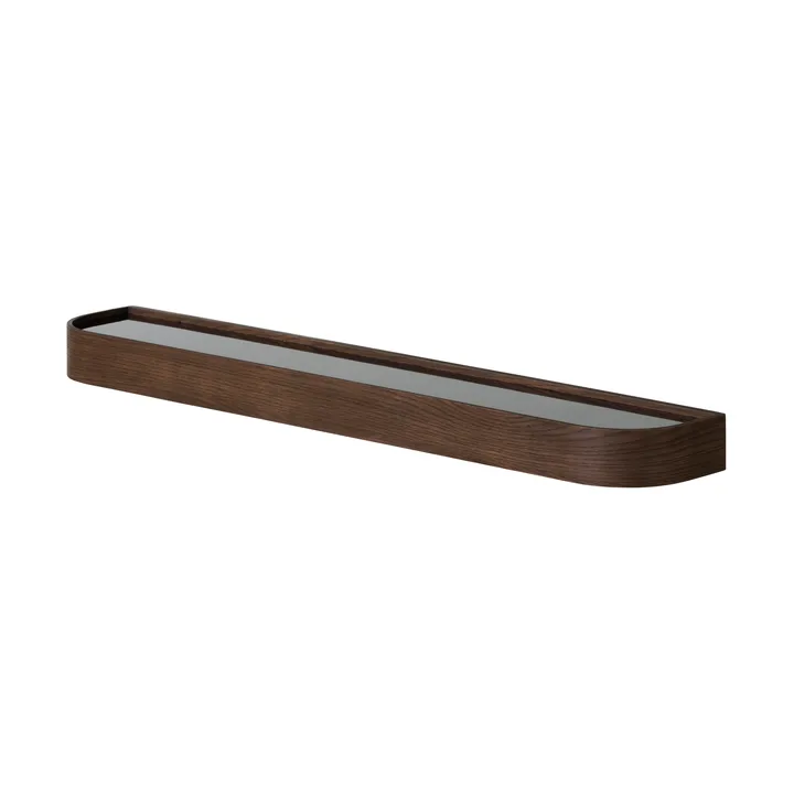 Epoch 带挂钩置物架 118cm - 深色染色橡木_黑色 - Audo Copenhagen