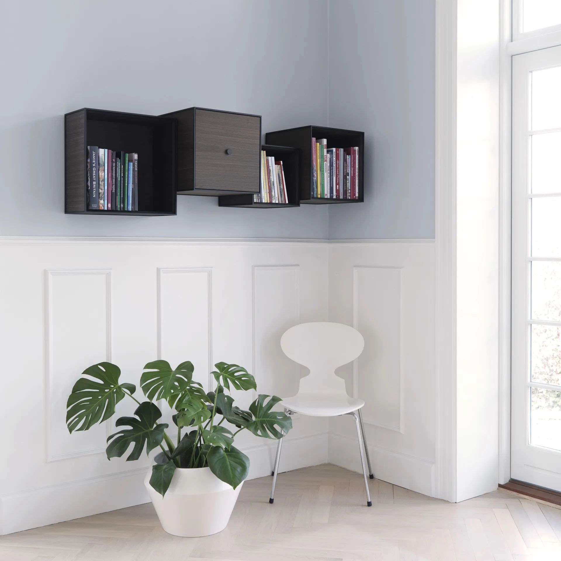 Frame 35cm宽 不带门开放式储物收纳柜, 烟熏橡木 Audo Copenhagen