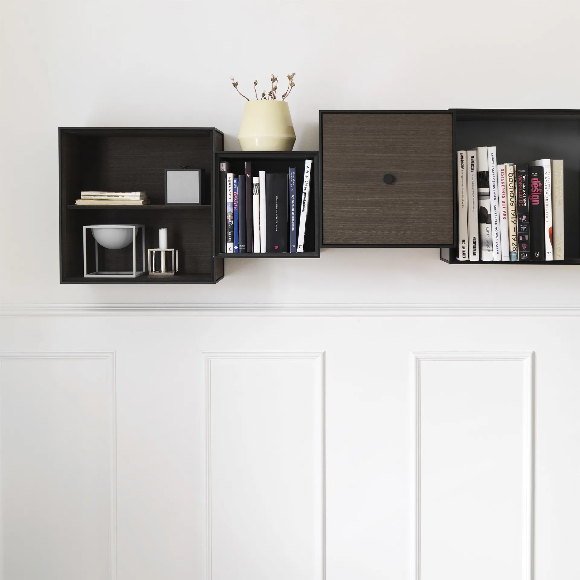 Frame 35cm宽 不带门开放式储物收纳柜, 烟熏橡木 Audo Copenhagen