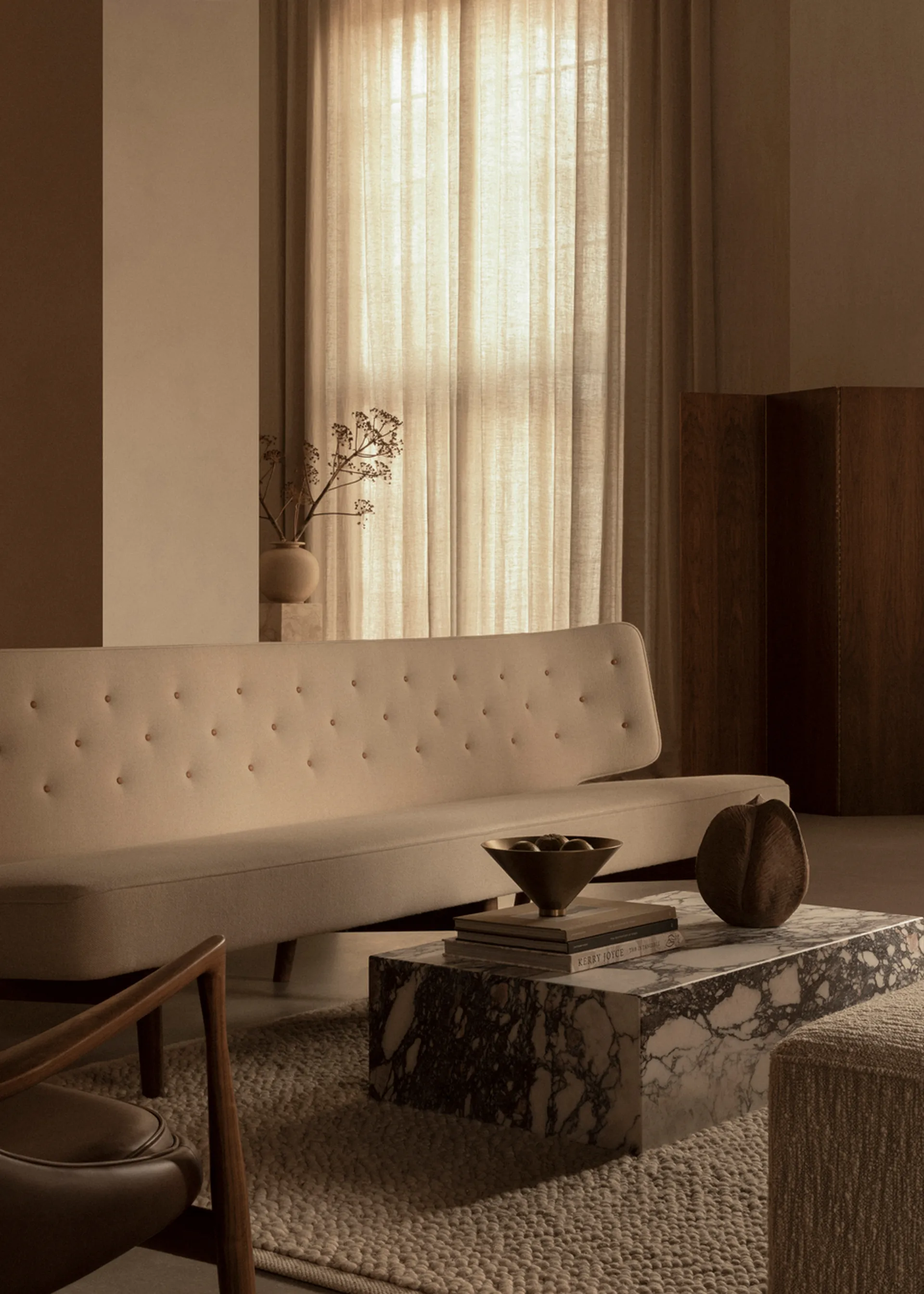 Gravel 地毯 170x240 cm, 象牙白 Audo Copenhagen