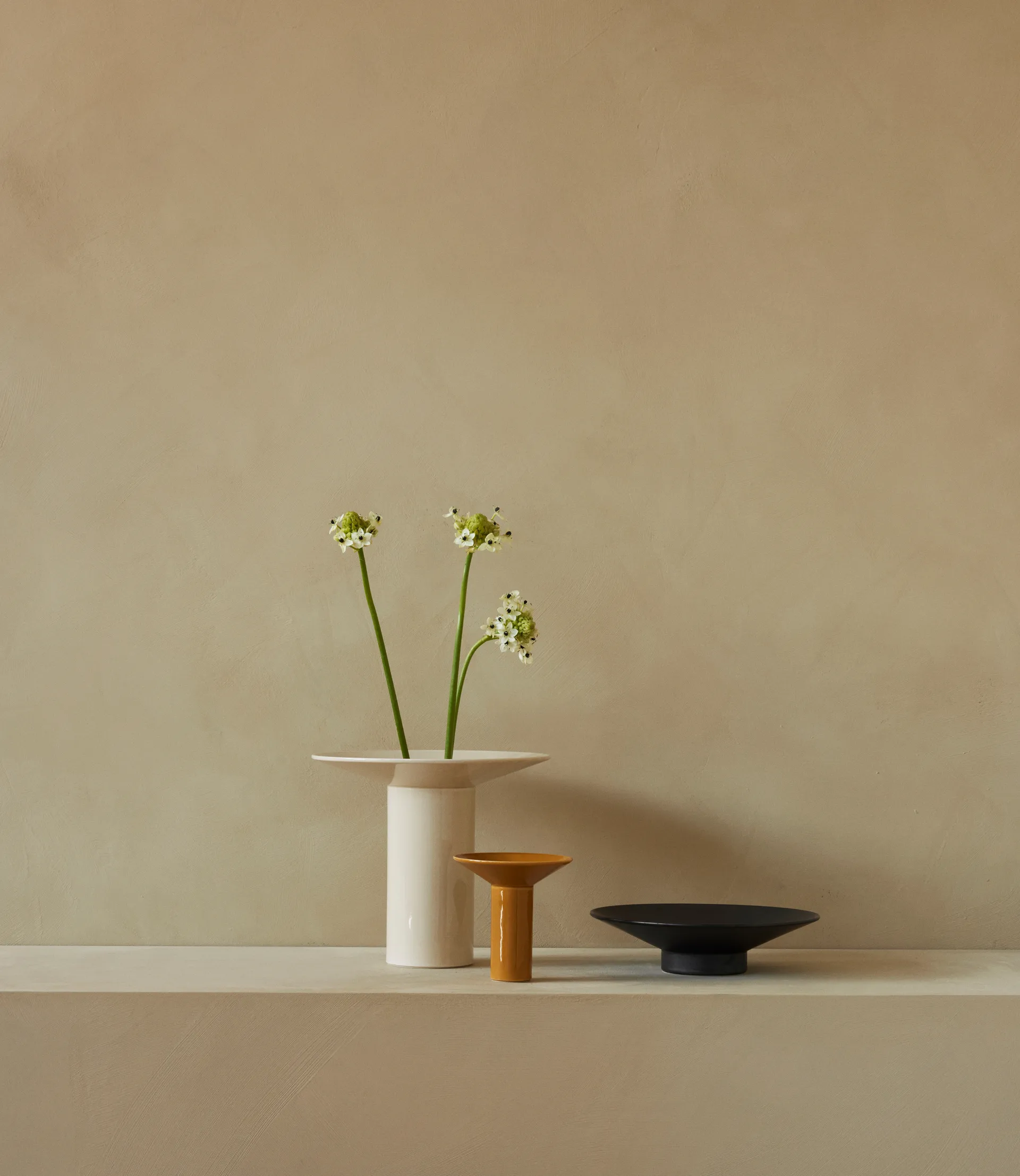 Hana 花瓶 Ø29x26cm, 灰白色 Audo Copenhagen