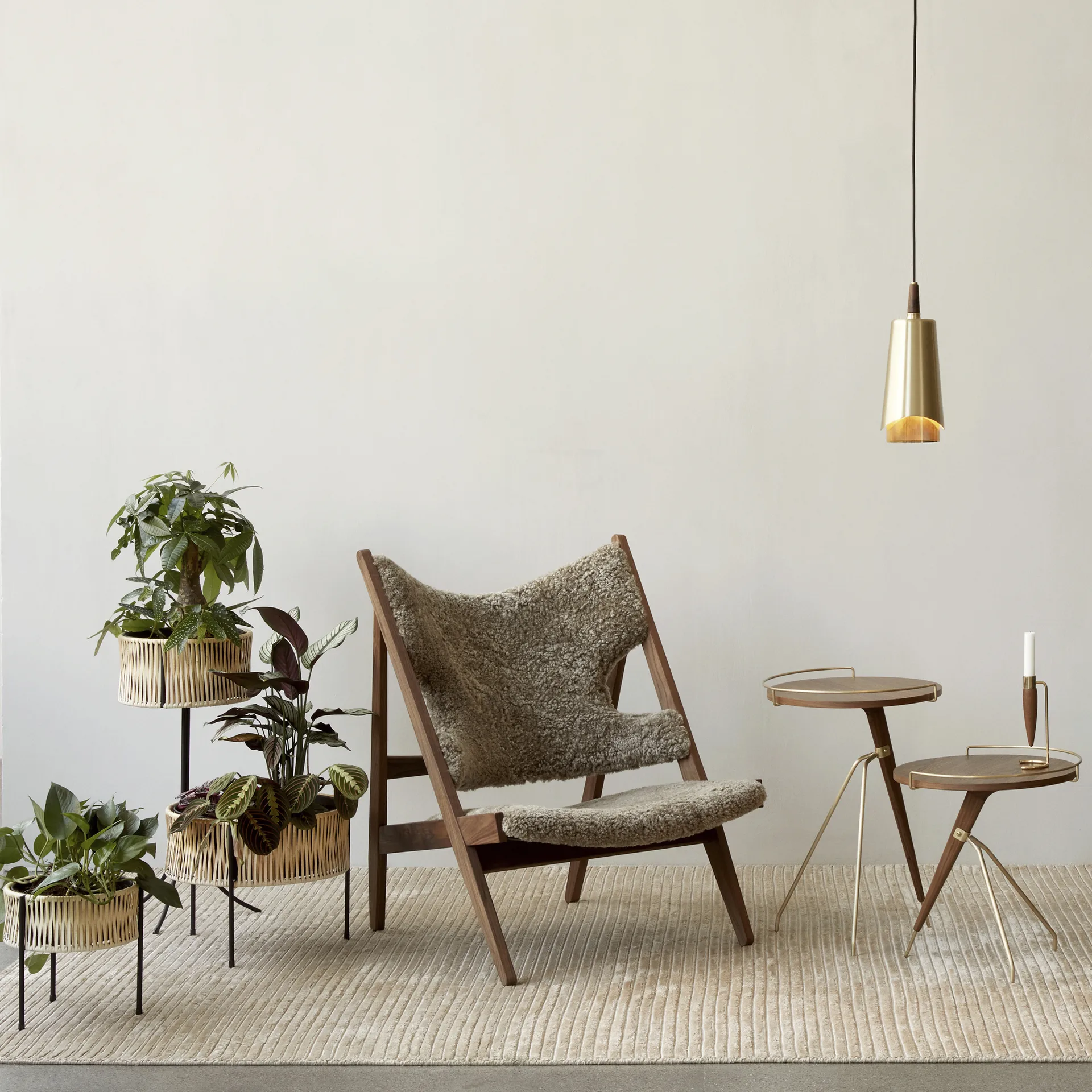 Houkime 地毯  170x240 cm, 米色 Audo Copenhagen