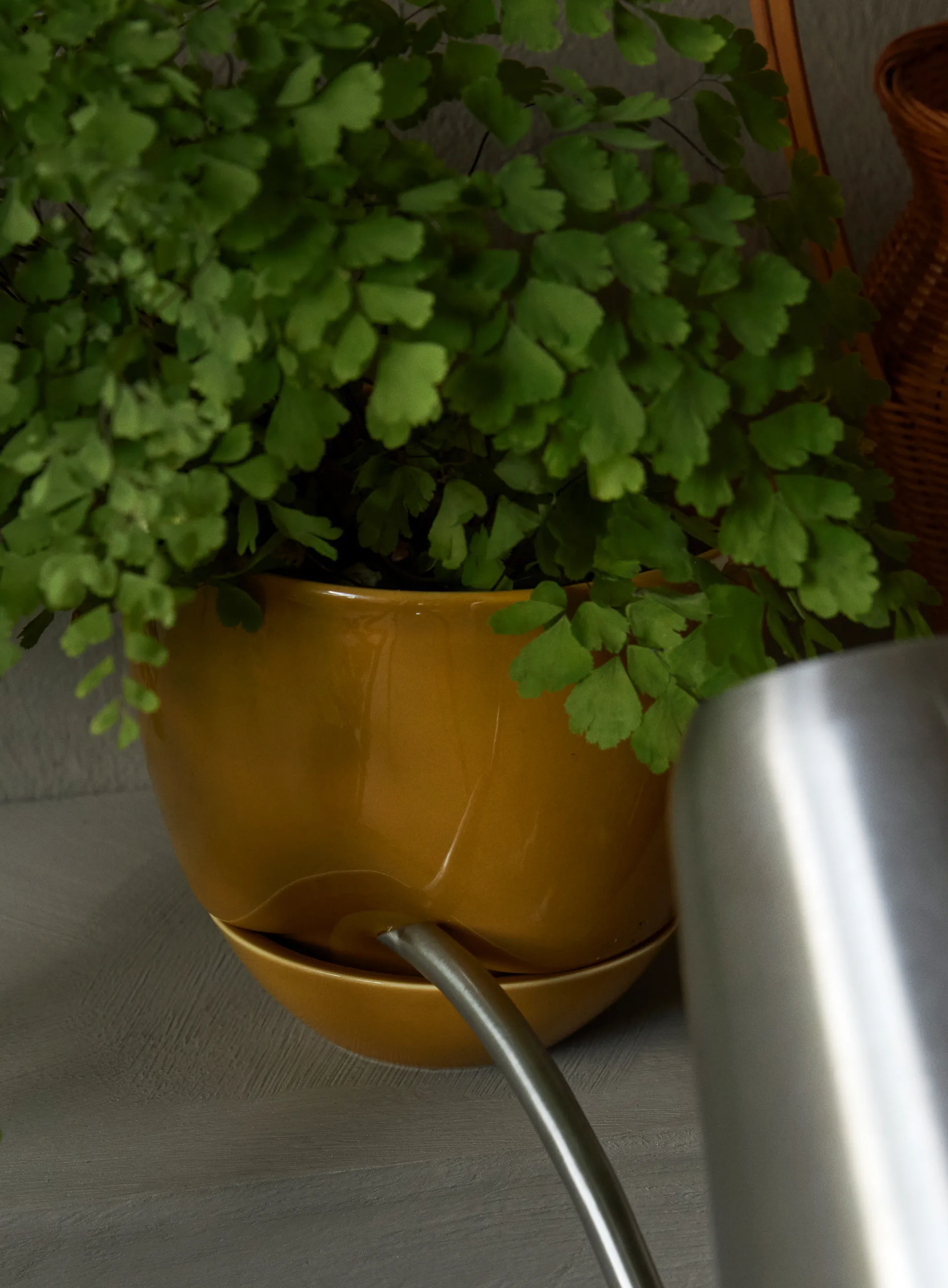 Hydrous 花盆  Ø12 cm, 土黄色 Audo Copenhagen