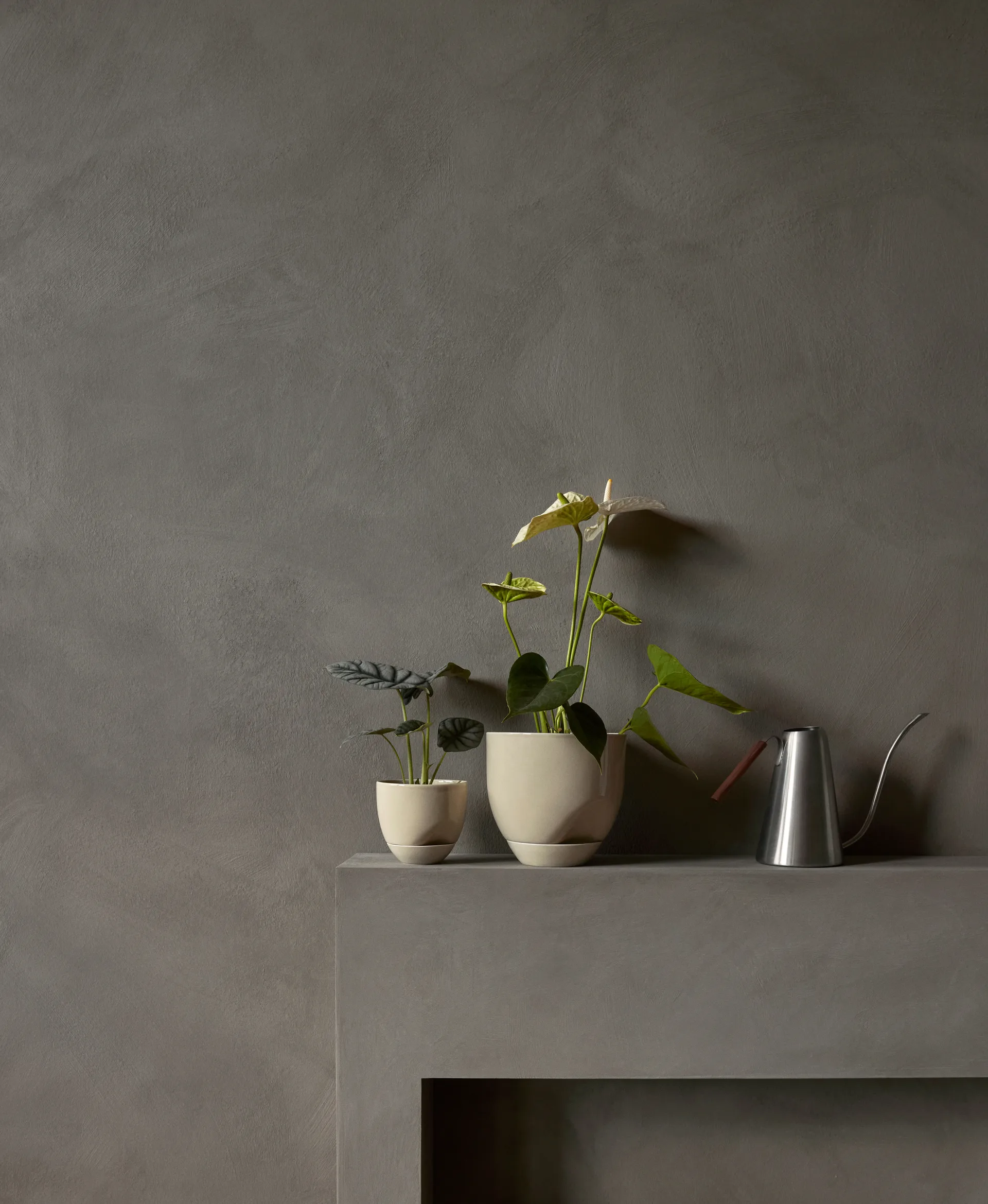 Hydrous 花盆 Ø12cm, 灰白色 Audo Copenhagen