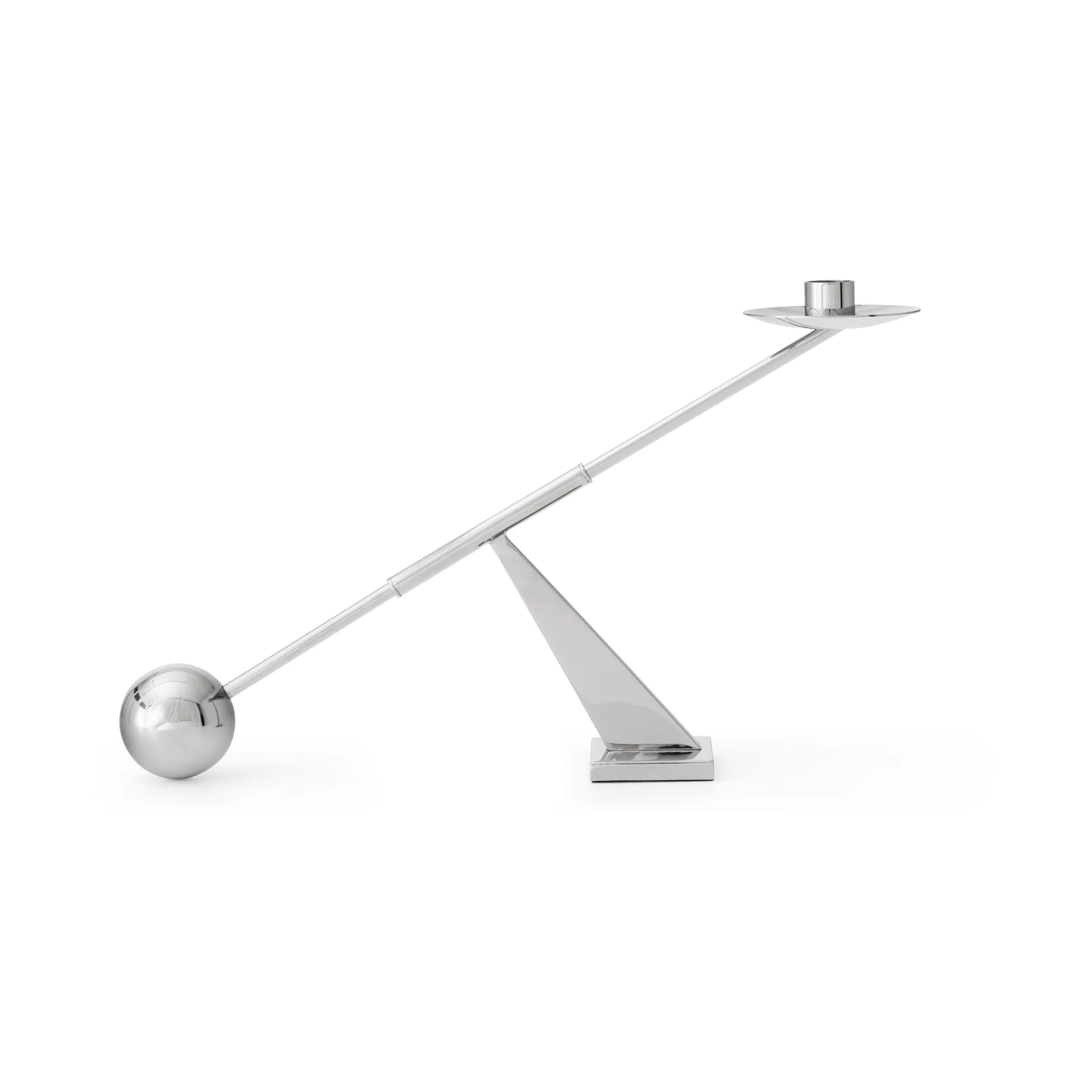 Interconnect 烛台42,5cm, 不锈钢色 Audo Copenhagen