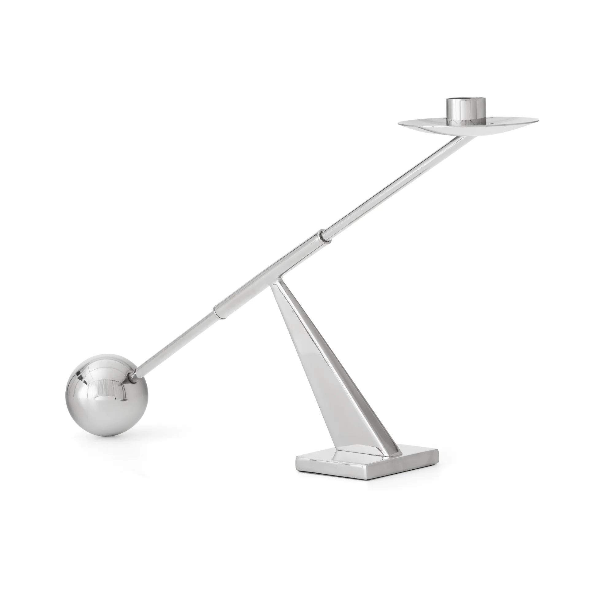 Interconnect 烛台42,5cm, 不锈钢色 Audo Copenhagen