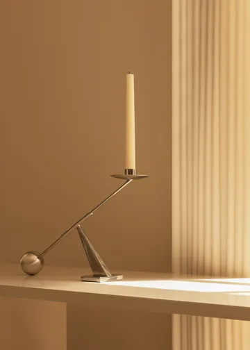 Interconnect 烛台42,5cm - 不锈钢色 - Audo Copenhagen