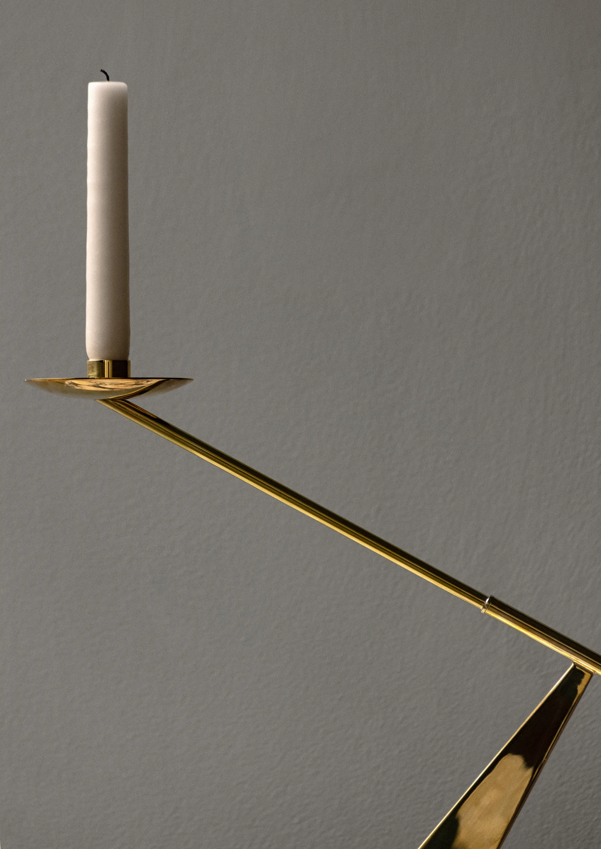 Interconnect 烛台70cm, 抛光黄铜 Audo Copenhagen