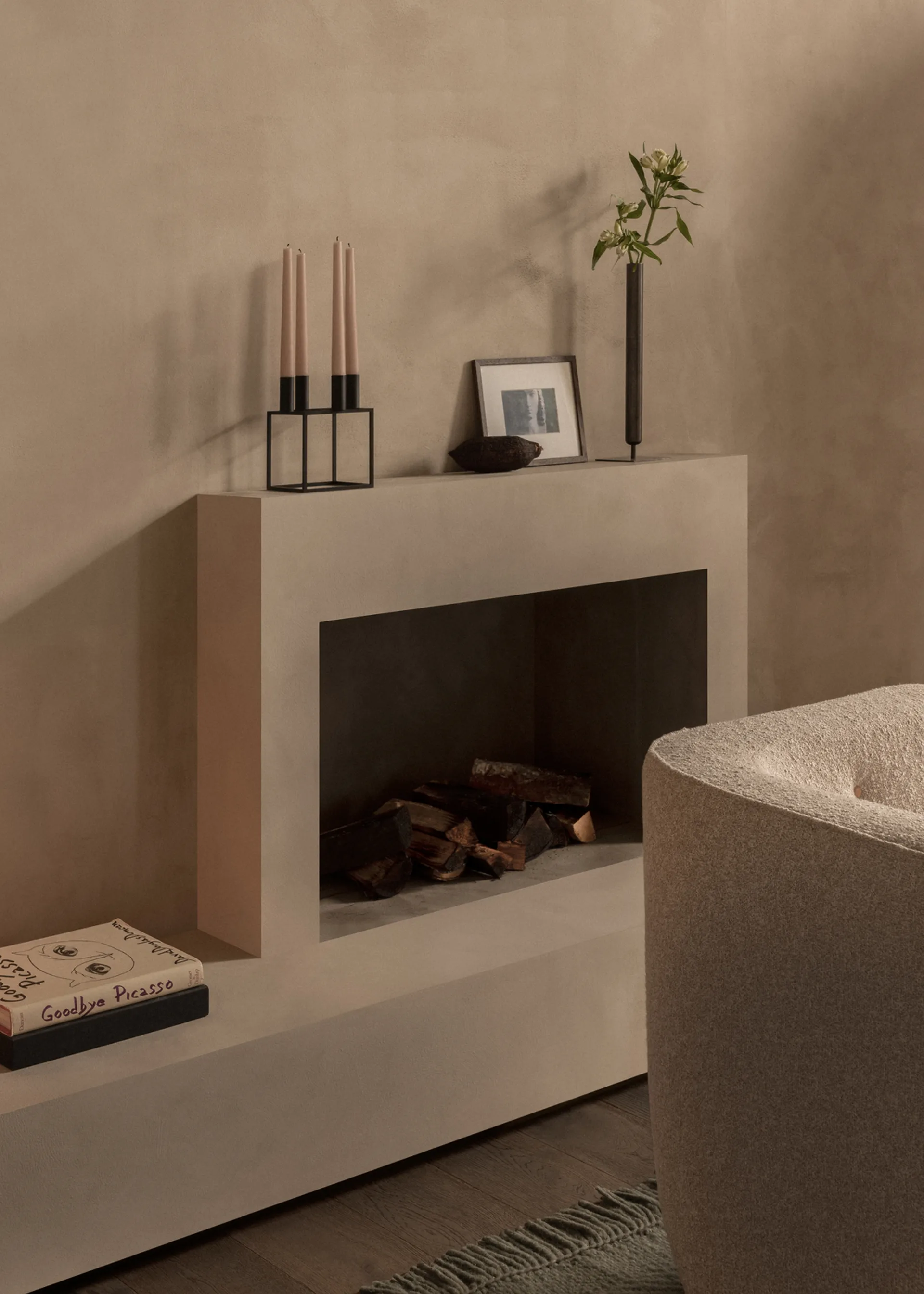 Kubus 4 烛台, 黑色 Audo Copenhagen