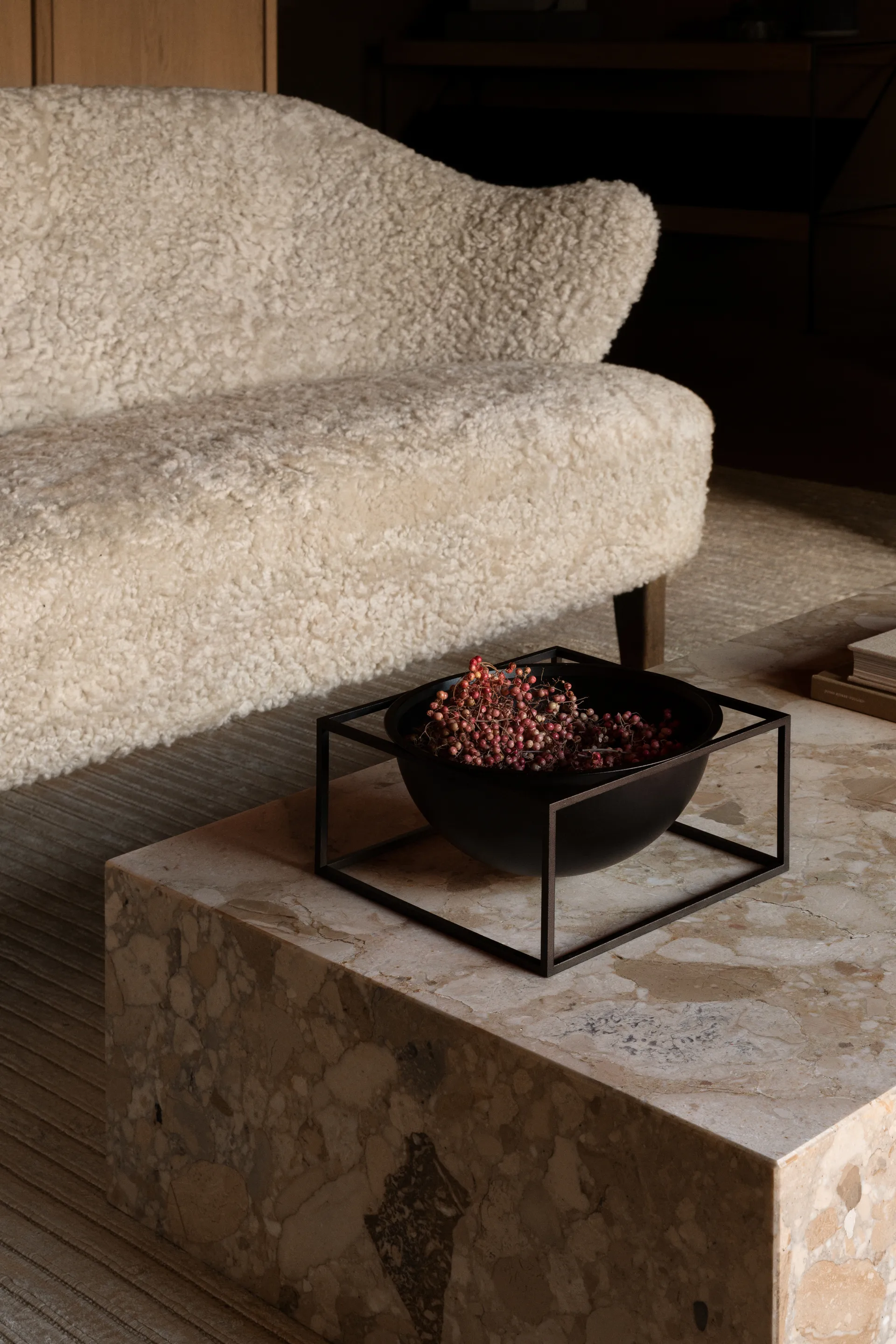 Kubus 碗 大号 矮款, 黑色 Audo Copenhagen