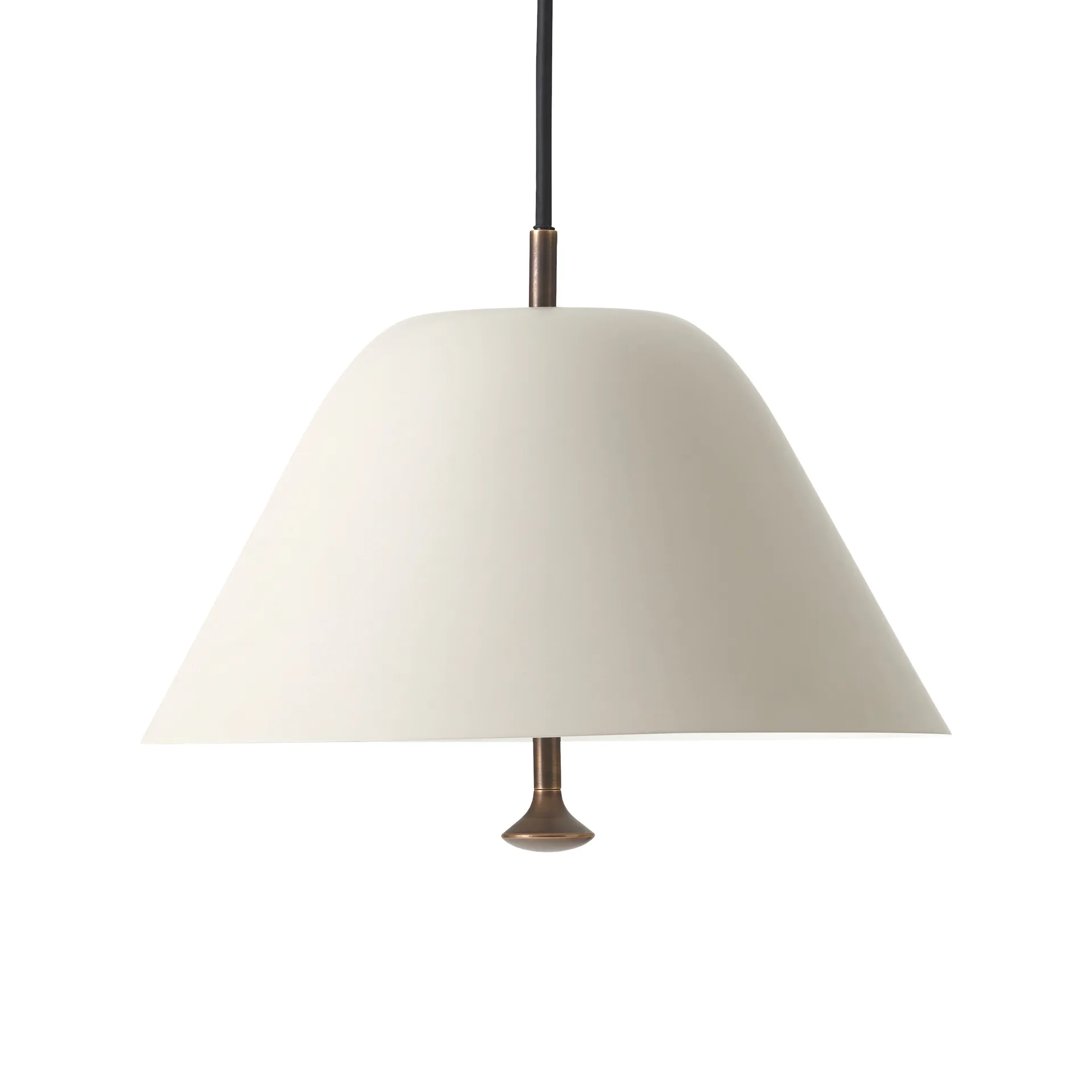 Levitate吊灯Ø28cm, 灰色-bronzed brass Audo Copenhagen