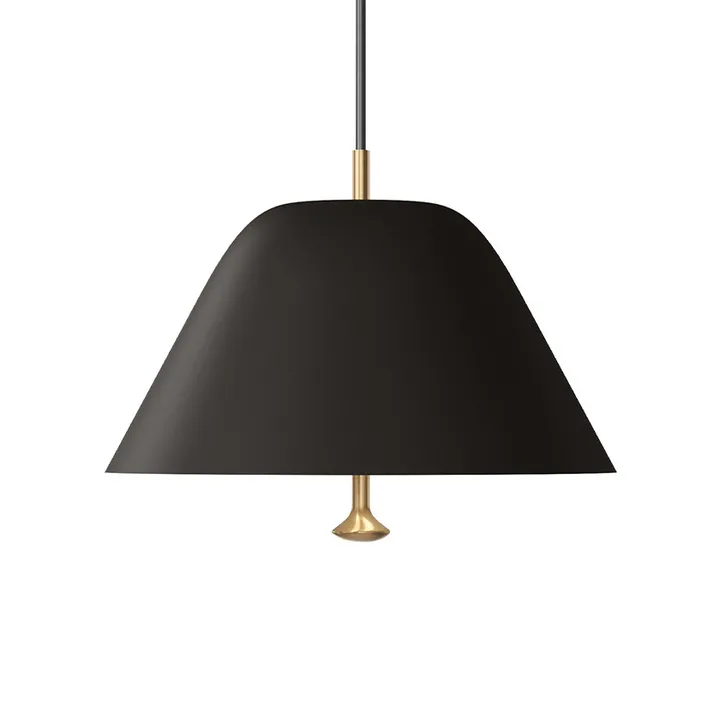 Levitate吊灯Ø28cm - 黑色_黄铜 - Audo Copenhagen