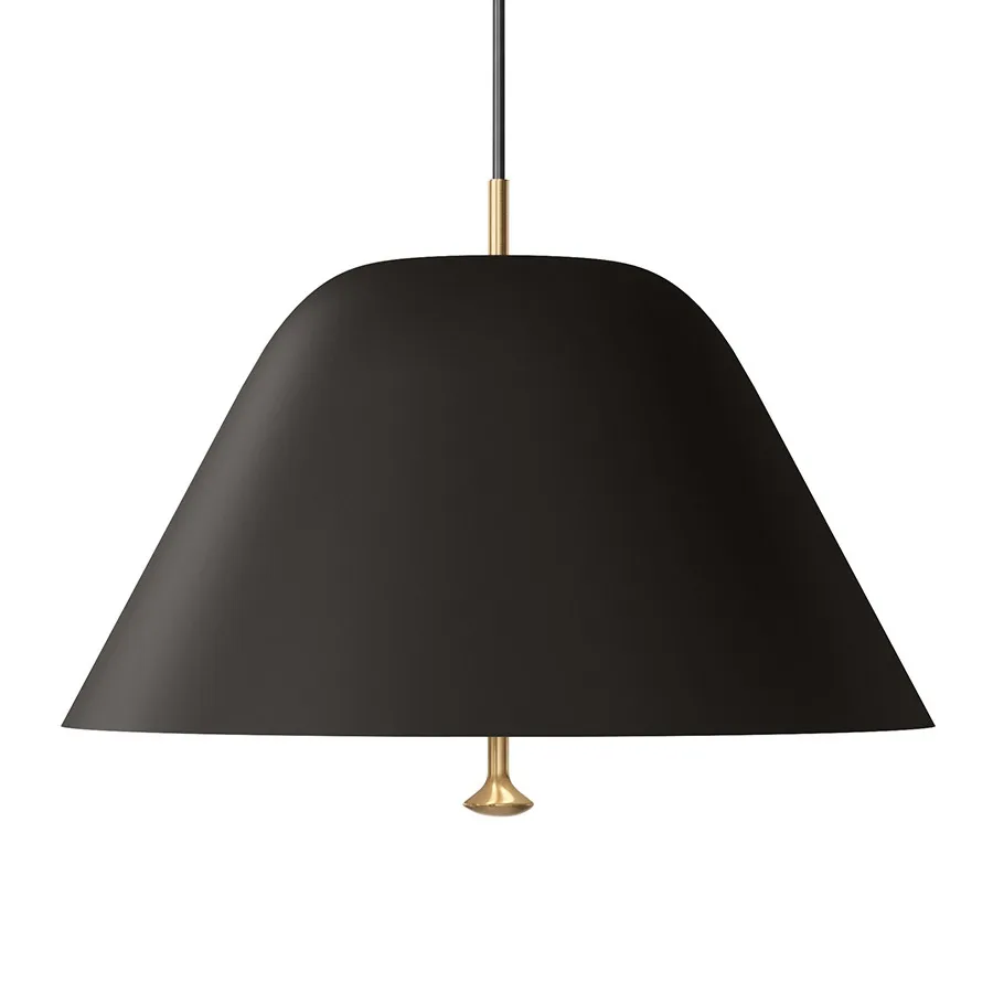 Levitate吊灯Ø40cm, 黑色_黄铜 Audo Copenhagen