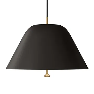 Levitate吊灯Ø40cm - 黑色_黄铜 - Audo Copenhagen